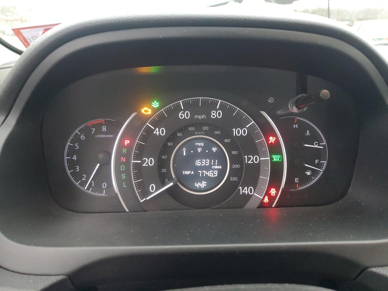 2016 Honda CR-V VIN 2HKRM4H42GH645787 Copart auction photo, front end damage thumbnail 9
