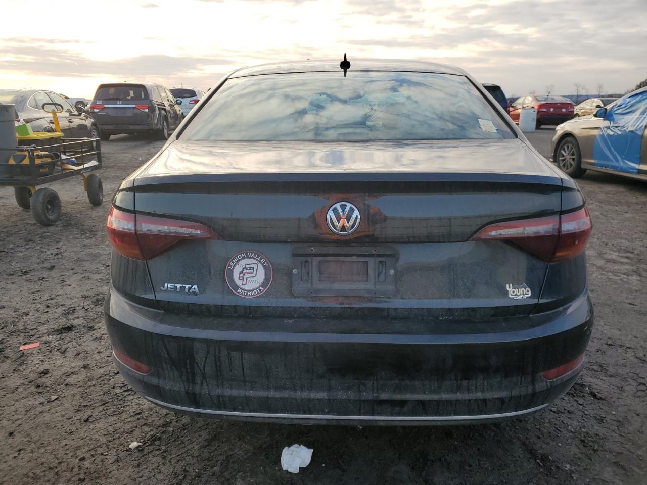2019 Volkswagen Jetta VIN 3VWC57BU3KM060889 Copart auction photo, front end / top/roof damage thumbnail 6