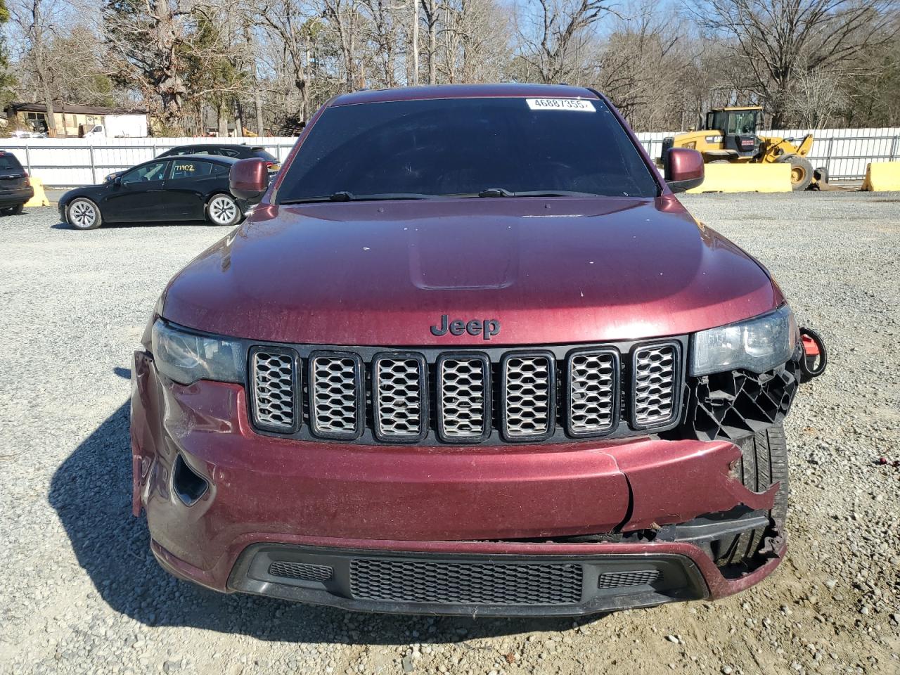 2017 Jeep Grand Cherokee VIN 1C4RJEAG3HC770264 Copart auction photo, front end damage thumbnail 5