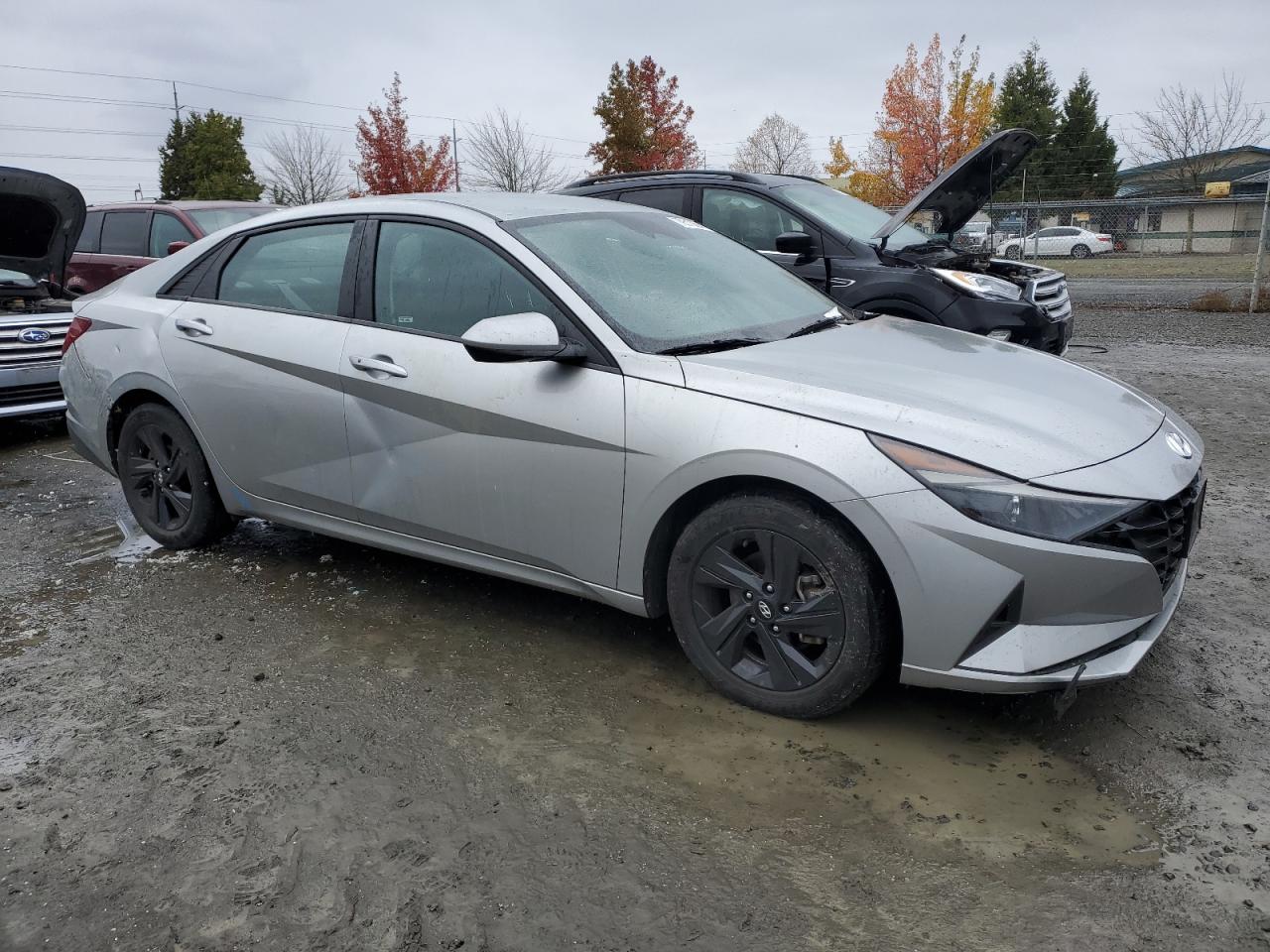 2021 Hyundai Elantra VIN 5NPLM4AG3MH045883 Copart auction photo, front end damage thumbnail 4