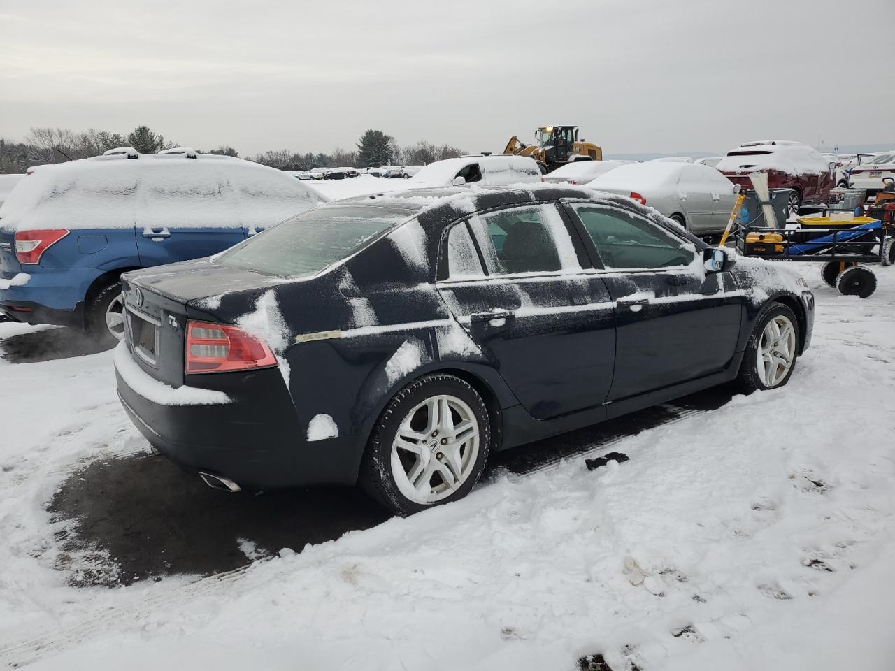 2007 Acura TL VIN 19UUA66267A049154 Copart auction photo, side damage thumbnail 3
