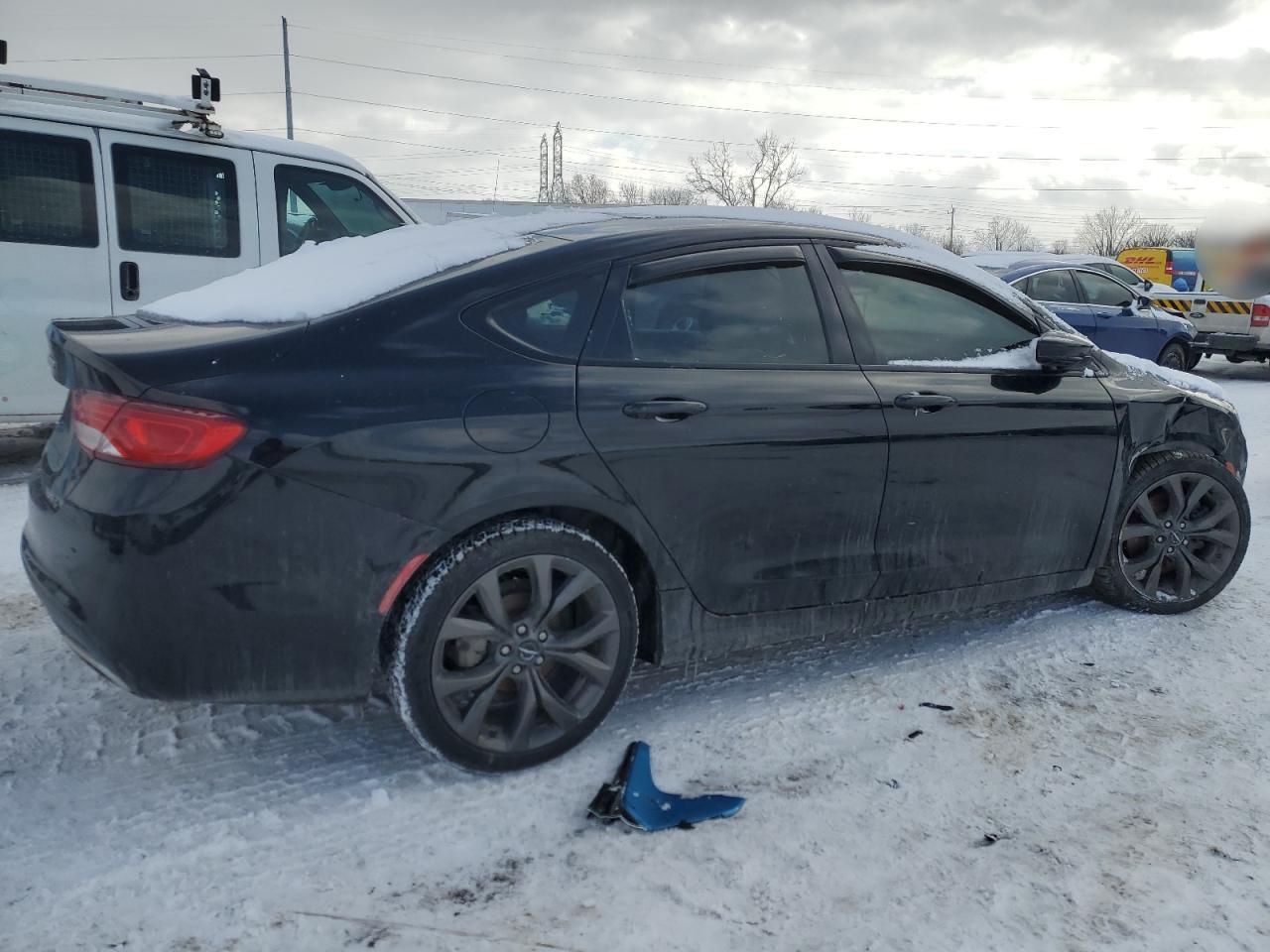 2015 Chrysler 200 VIN 1C3CCCBG2FN609199 Copart auction photo, front end damage thumbnail 3