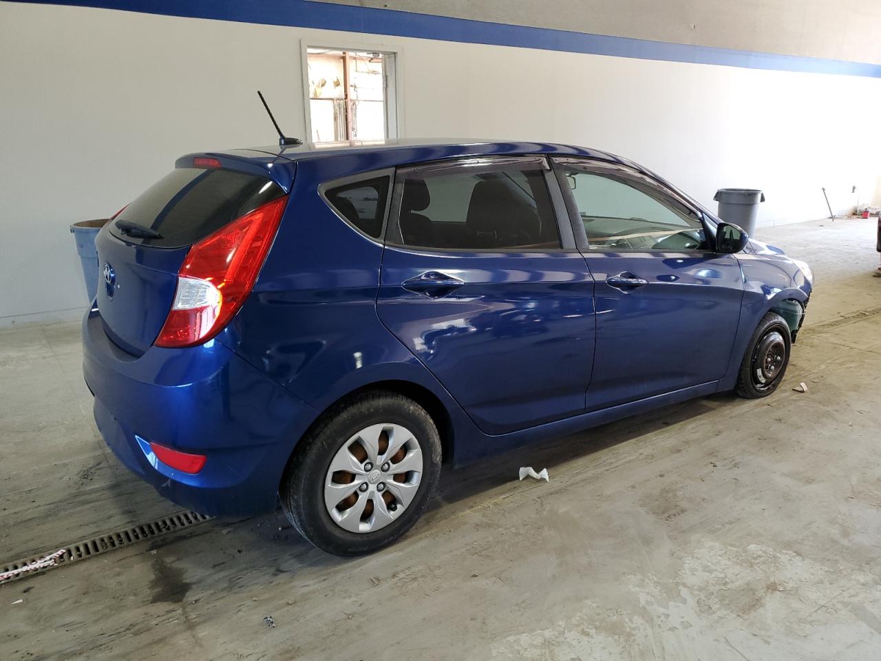 2017 Hyundai Accent VIN KMHCT5AE4HU320448 Copart auction photo, front end / undercarriage damage thumbnail 3