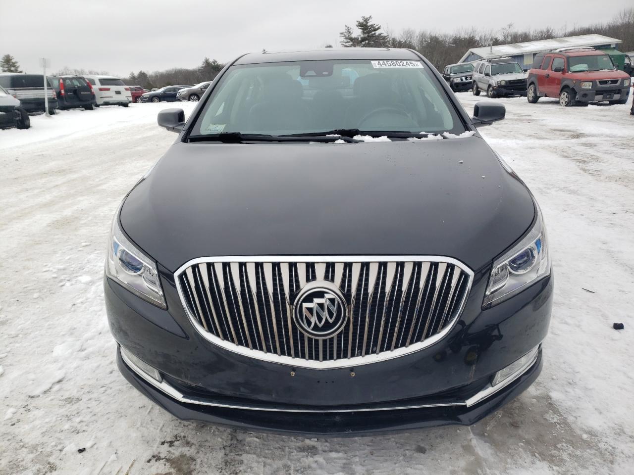 2015 Buick LaCrosse VIN 1G4GF5G36FF157673 Copart auction photo, undercarriage / rear end damage thumbnail 5