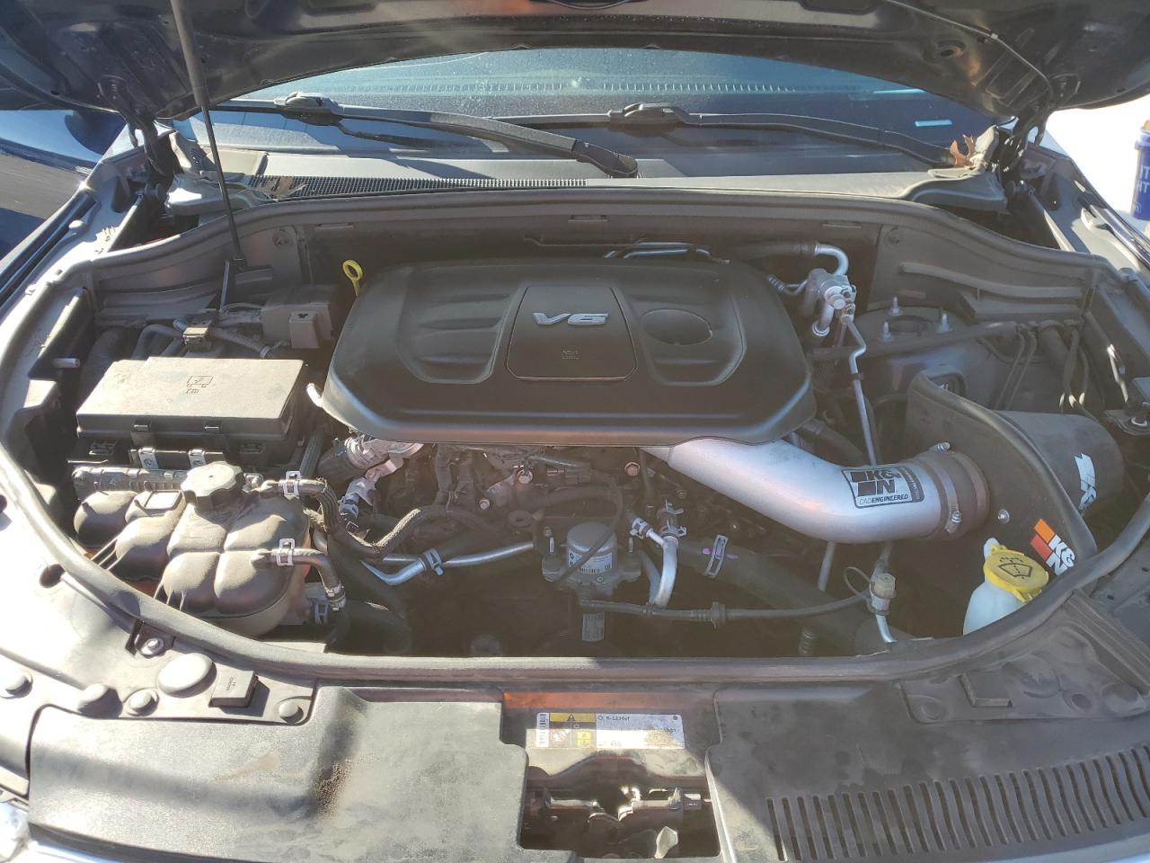 2016 Dodge Durango VIN 1C4RDJDG1GC397719 Copart auction photo, side damage thumbnail 12
