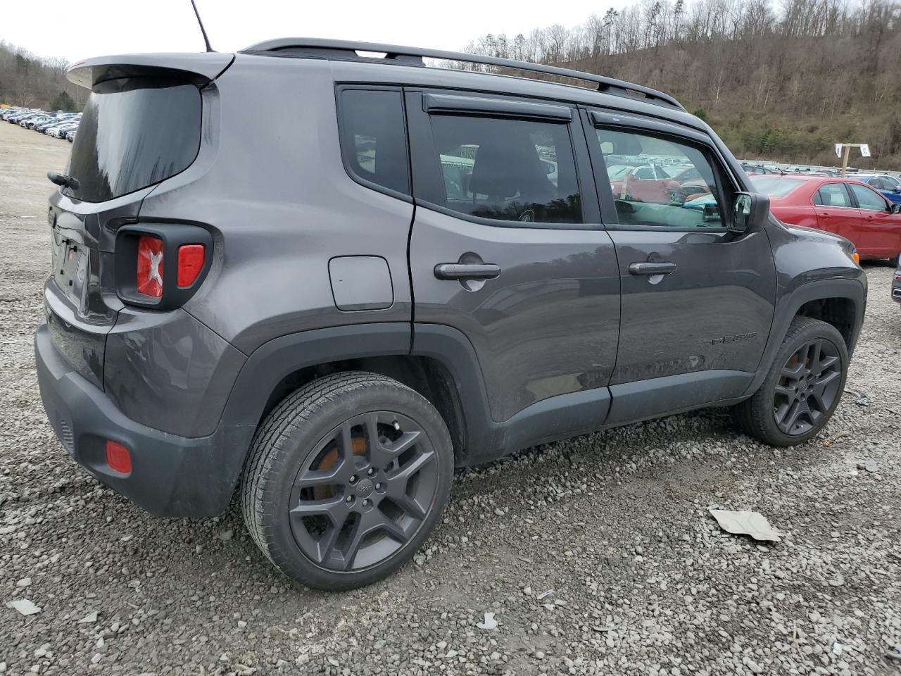 2021 Jeep Renegade VIN ZACNJDBB6MPN35310 Copart auction photo, front end / side damage thumbnail 3