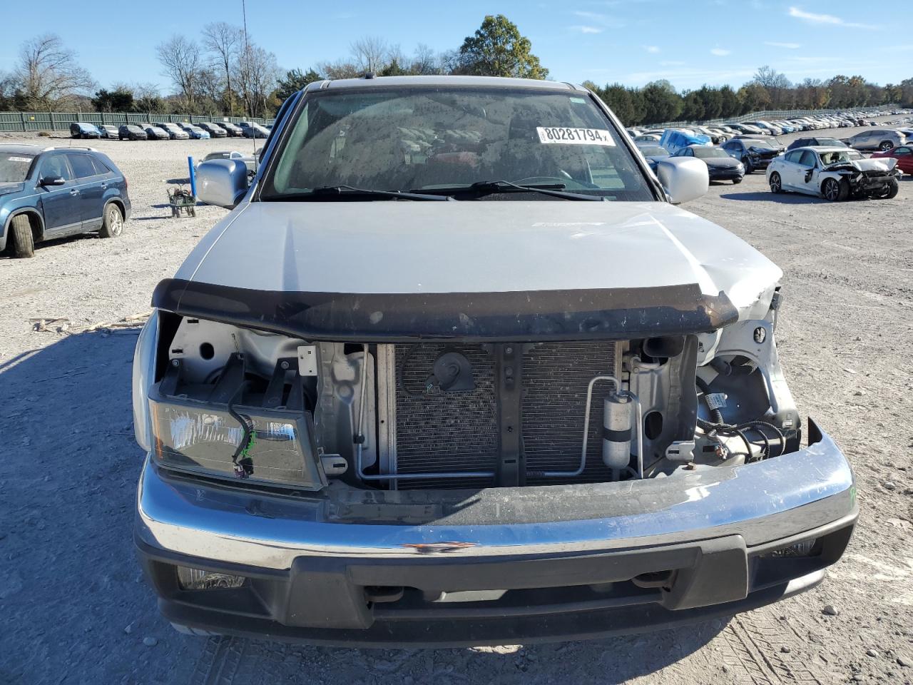 2012 GMC Canyon VIN 1GTJ5MFEXC8166354 Copart auction photo, partial repair / front end damage thumbnail 5