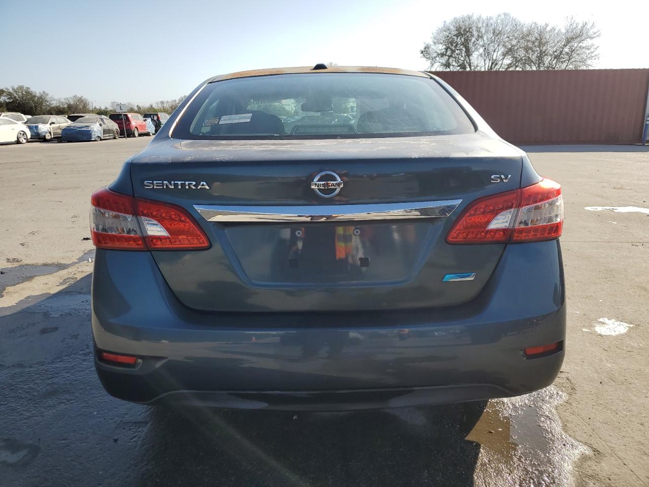 2014 Nissan Sentra VIN 3N1AB7AP3EY284890 Copart auction photo, front end / side damage thumbnail 6