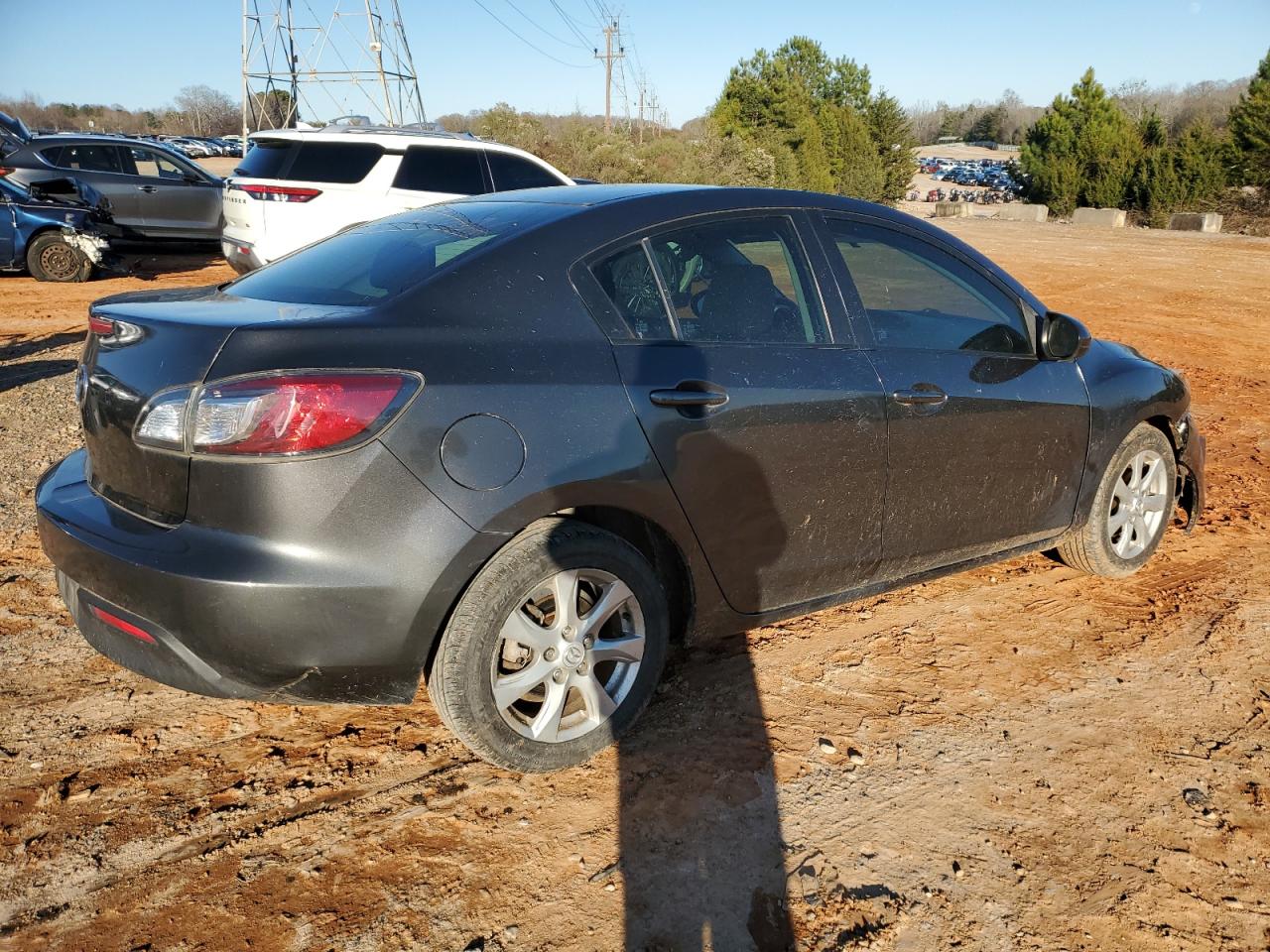 2010 Mazda 3 VIN JM1BL1SG6A1141182 Copart auction photo, all over damage thumbnail 3