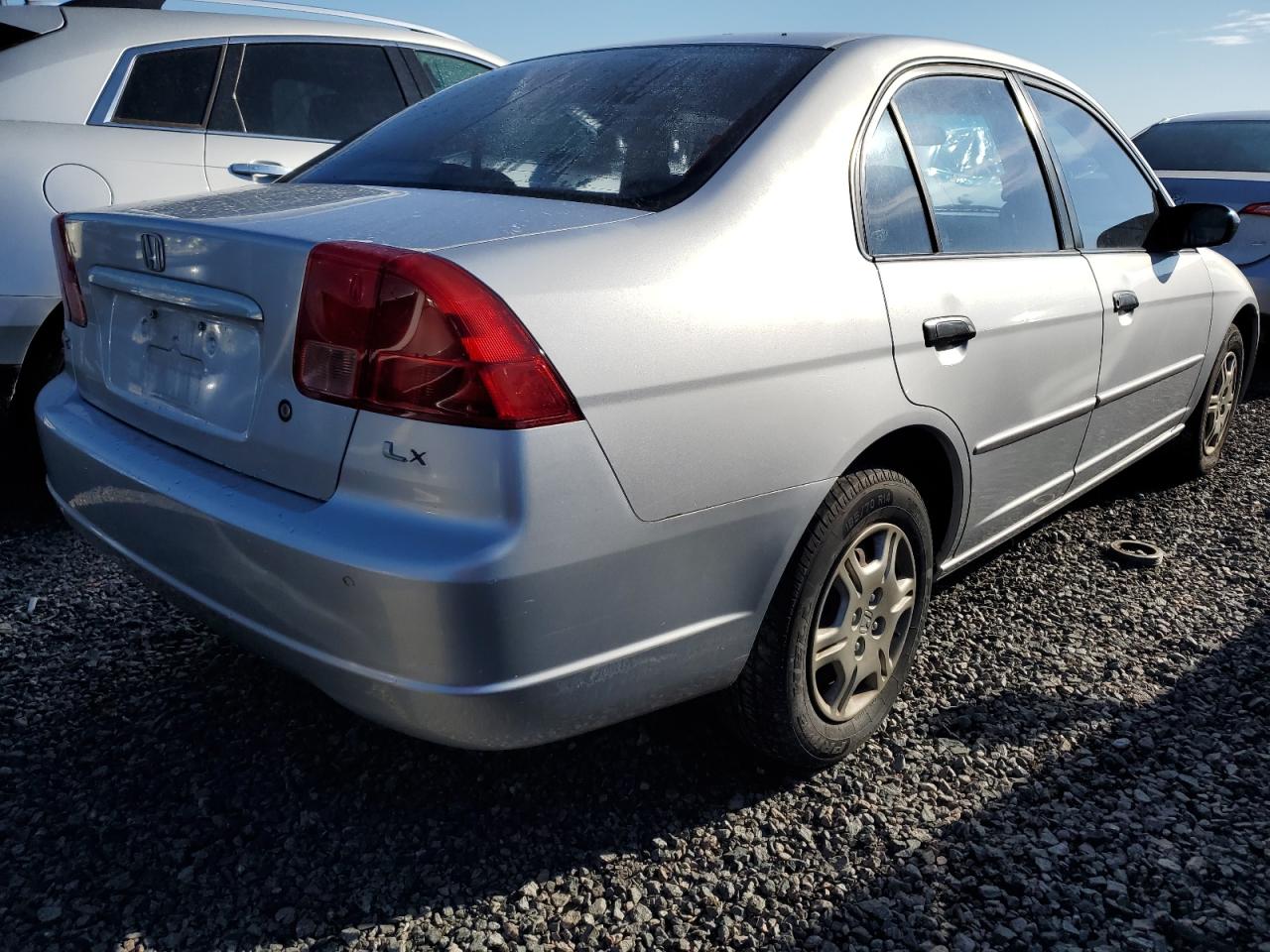 2001 Honda Civic VIN 2HGES16531H595630 Copart auction photo, water/flood damage thumbnail 3