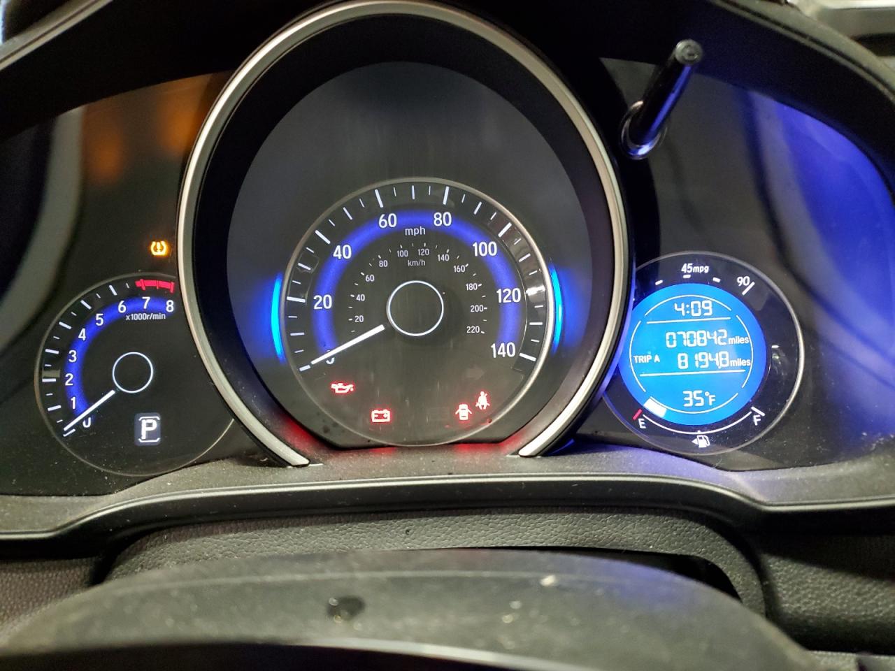 2020 Honda Fit VIN 3HGGK5H40LM725758 Copart auction photo, front end damage thumbnail 9