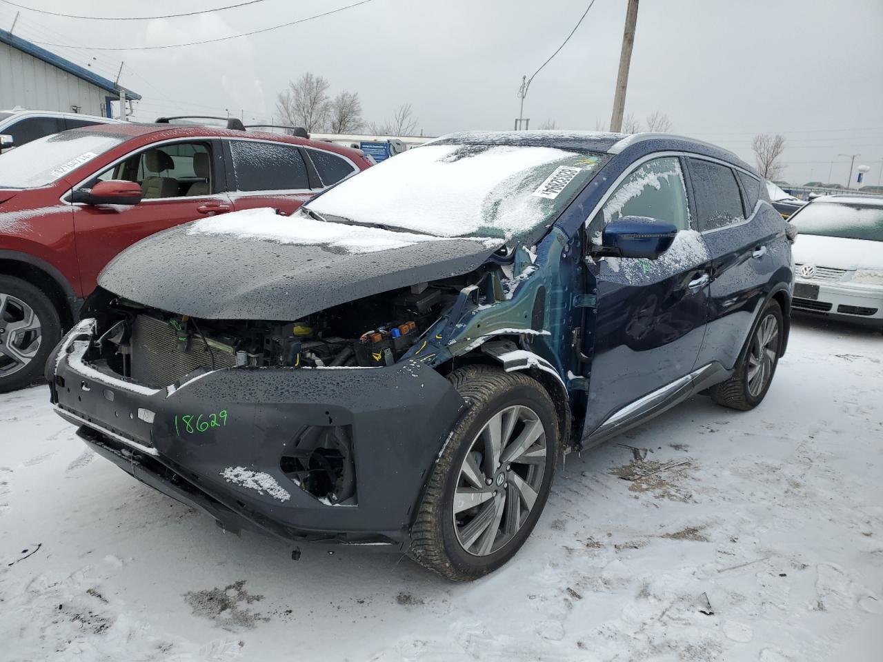 2019 Nissan Murano VIN 5N1AZ2MS0KN136471