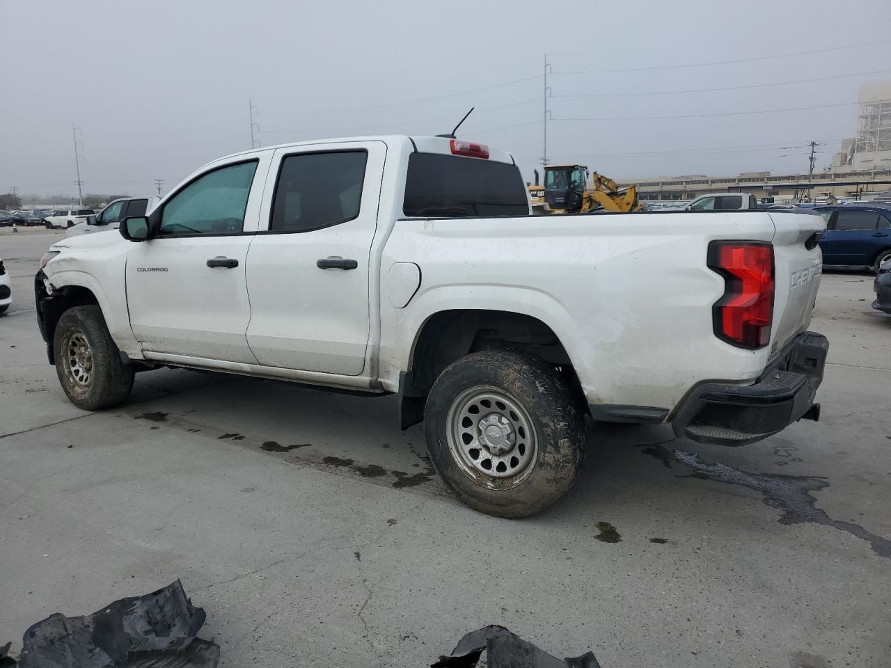 2023 Chevrolet Colorado VIN 1GCGSBECXP1207295 Copart auction photo, front end / side damage thumbnail 2