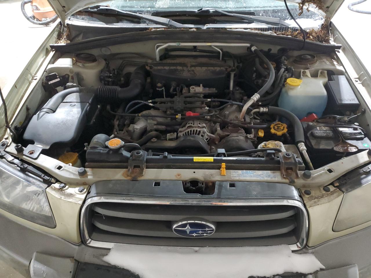 2004 Subaru Forester VIN JF1SG65614H718139 Copart auction photo, vandalism damage thumbnail 12