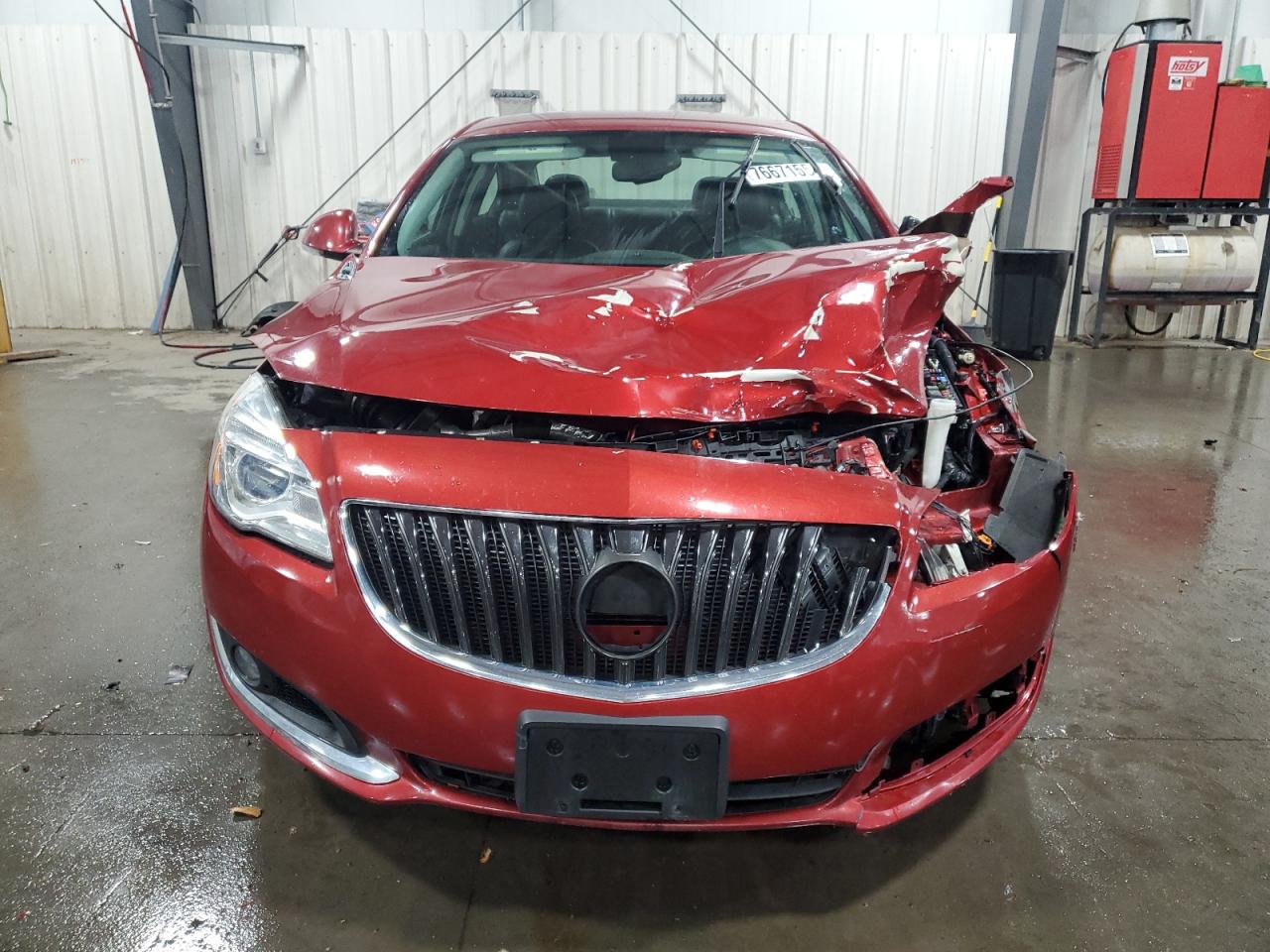 2014 Buick Regal VIN 2G4GK5EX2E9217862 Copart auction photo, front end damage thumbnail 5