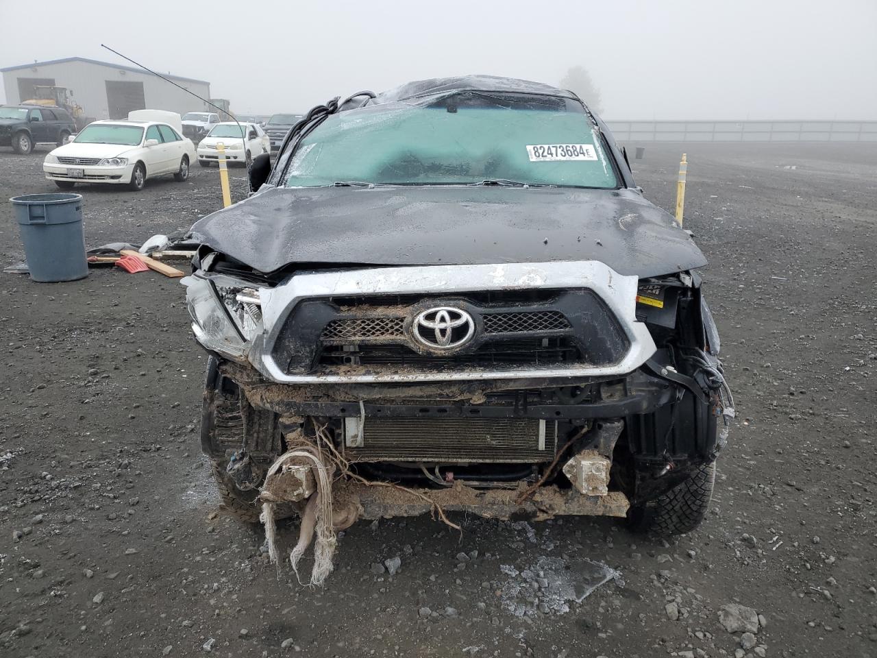 2015 Toyota Tacoma VIN 3TMLU4EN5FM174942 Copart auction photo, rollover damage thumbnail 5