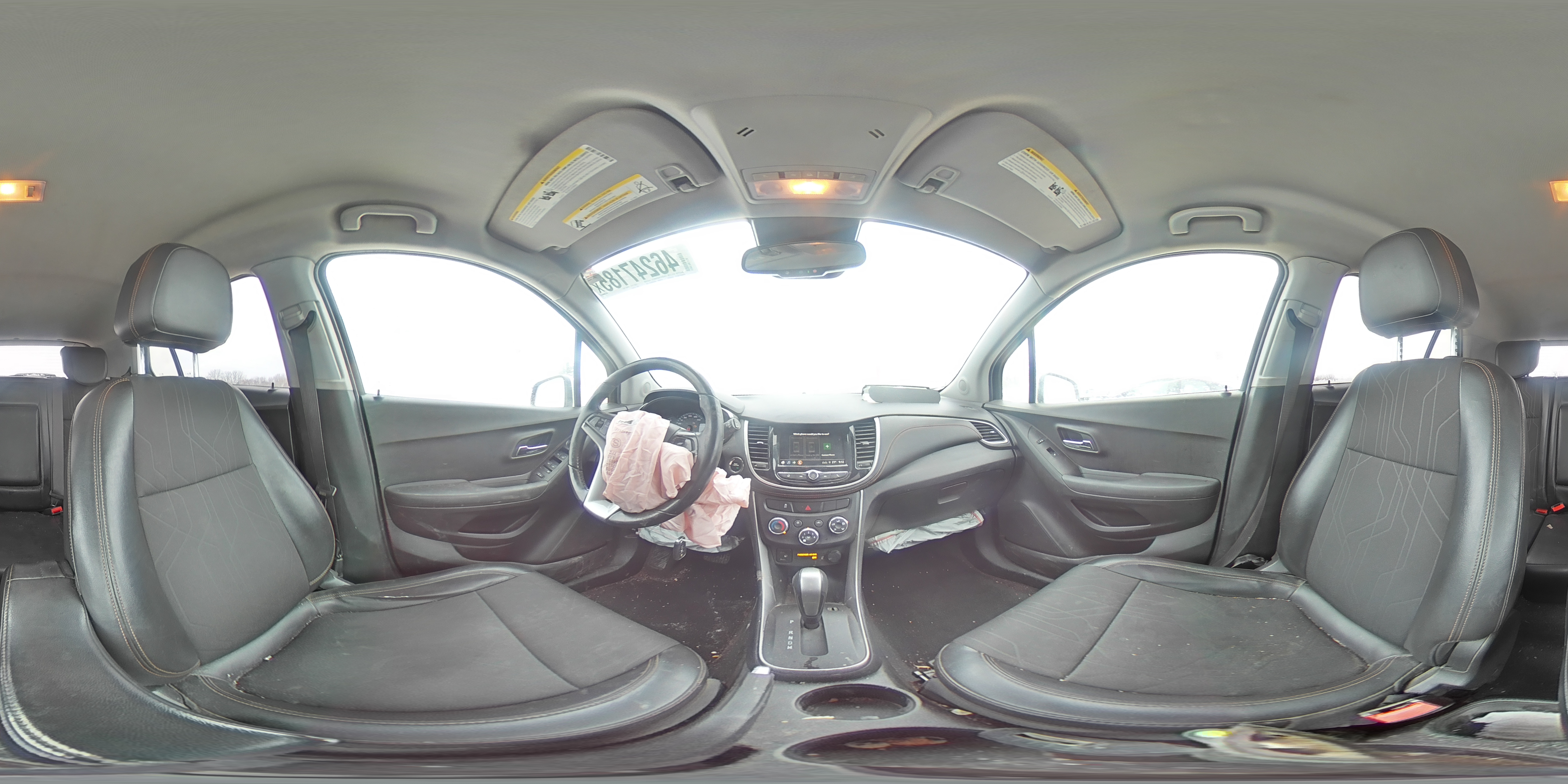 2018 Chevrolet Trax VIN KL7CJPSB5JB613672 Copart auction photo, front end / side damage thumbnail 14