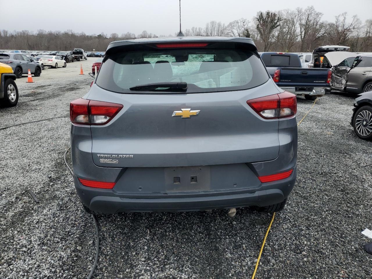 2022 Chevrolet TrailBlazer VIN KL79MMS20NB119175 Copart auction photo, front end damage thumbnail 6