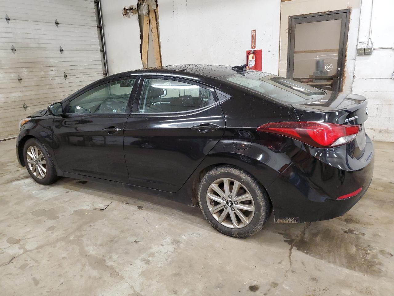 2016 Hyundai Elantra VIN KMHDH4AE0GU531080 Copart auction photo, front end damage thumbnail 2
