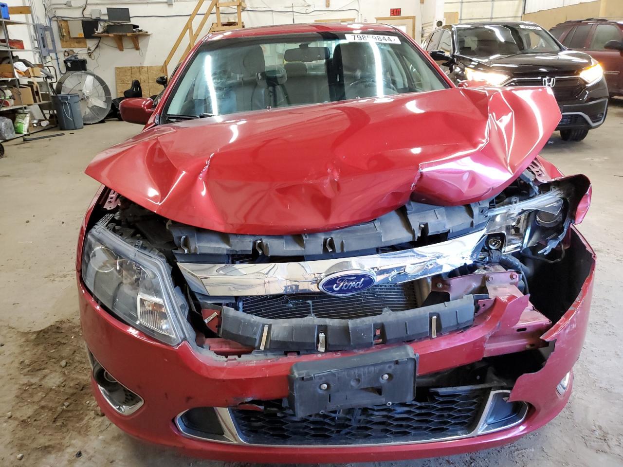 2010 Ford Fusion VIN 3FAHP0KC3AR374115 Copart auction photo, front end damage thumbnail 5