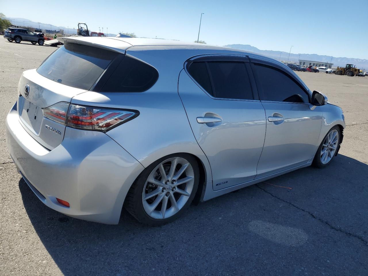 2012 Lexus CT VIN JTHKD5BH5C2053152 Copart auction photo, front end damage thumbnail 3