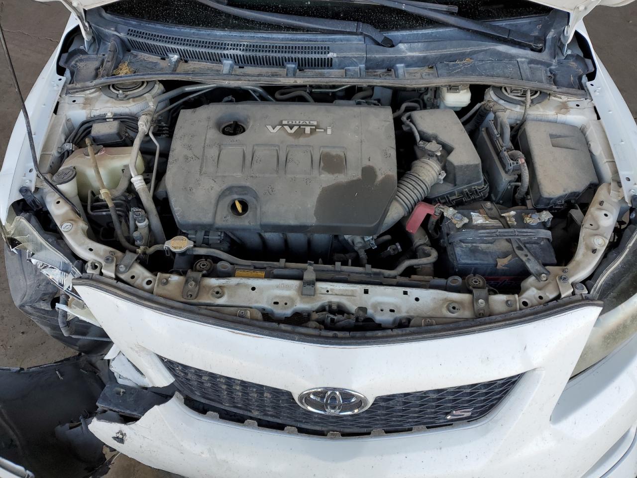 2010 Toyota Corolla VIN 1NXBU4EE1AZ229494 Copart auction photo, front end damage thumbnail 11