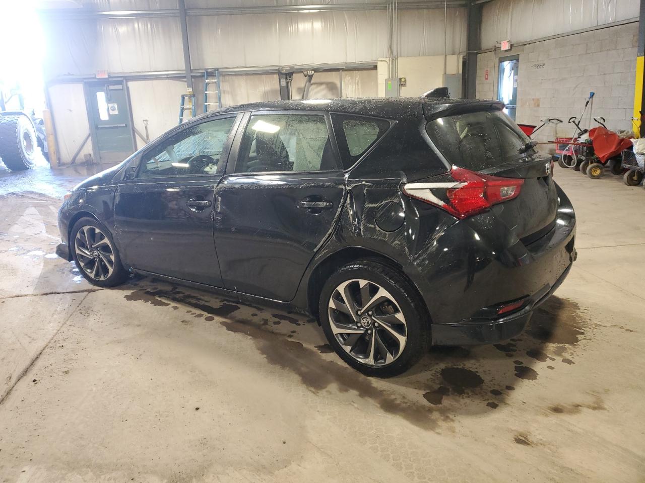 2018 Toyota Corolla VIN JTNKARJE8JJ557752 Copart auction photo, front end / rear end damage thumbnail 2
