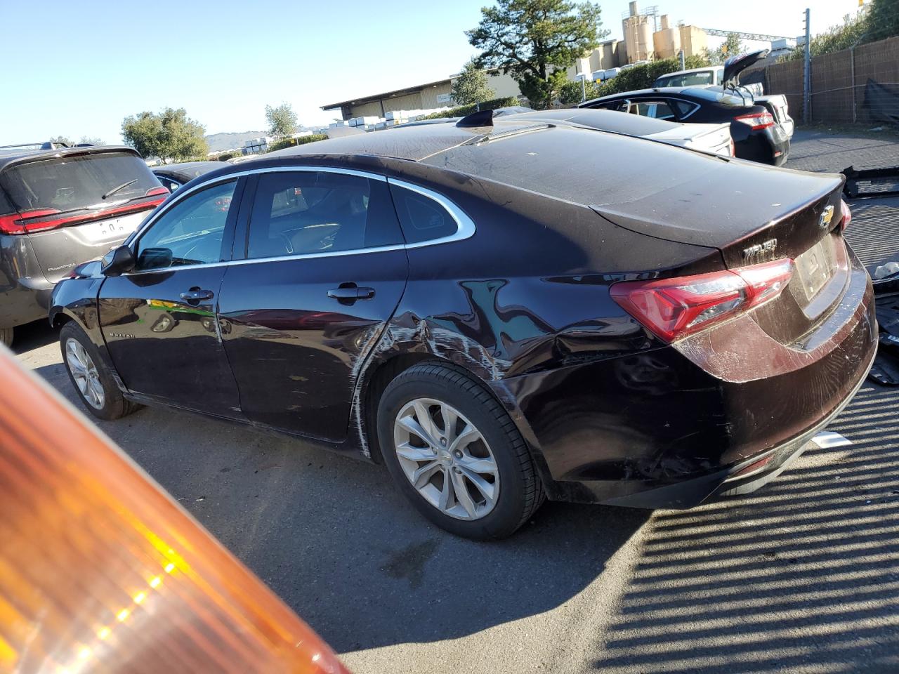2020 Chevrolet Malibu VIN 1G1ZD5ST6LF056311 Copart auction photo, front end / mechanical damage thumbnail 2