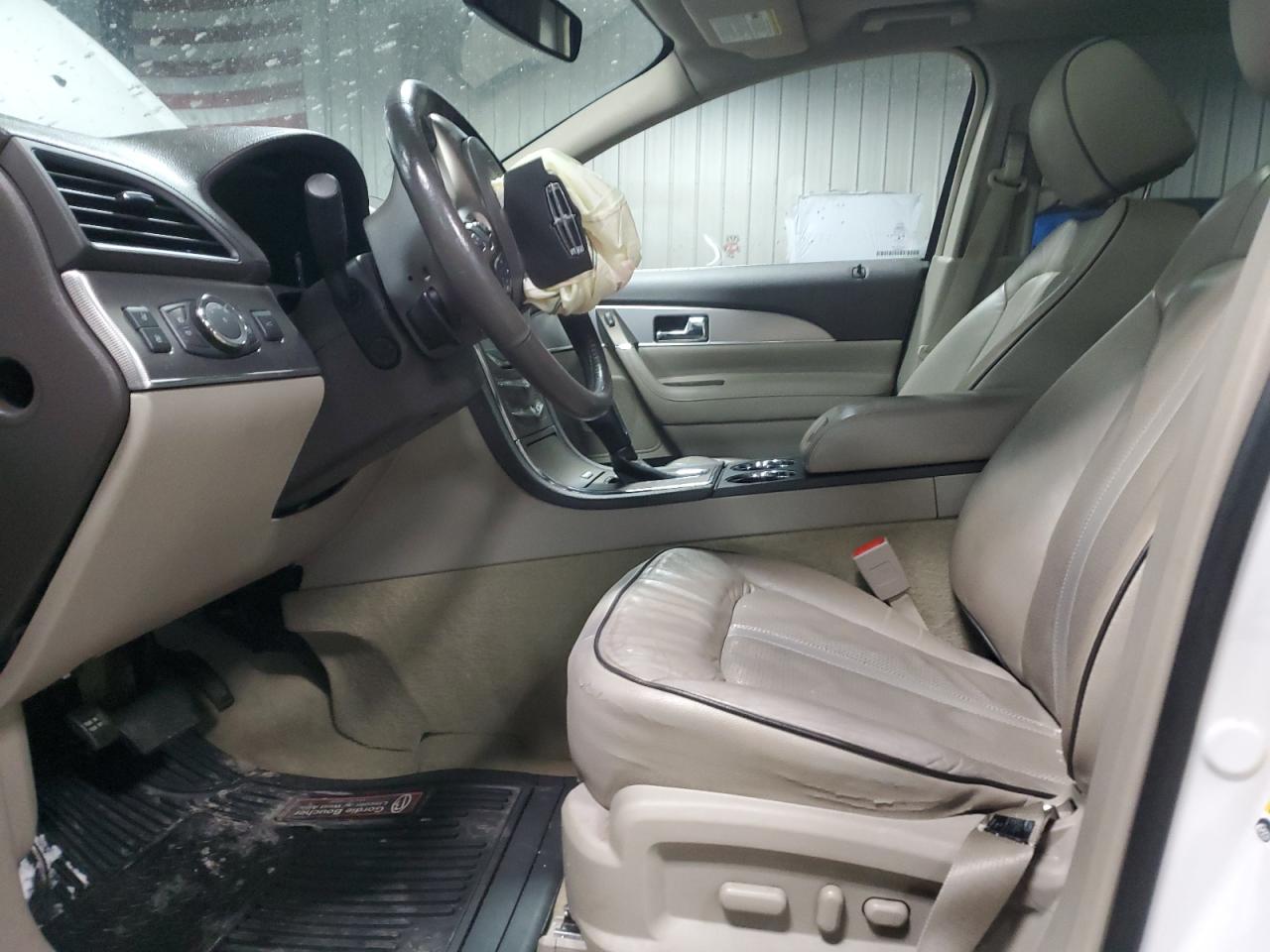 2014 Lincoln MKX VIN 2LMDJ8JK3EBL09206 Copart auction photo, front end / side damage thumbnail 7