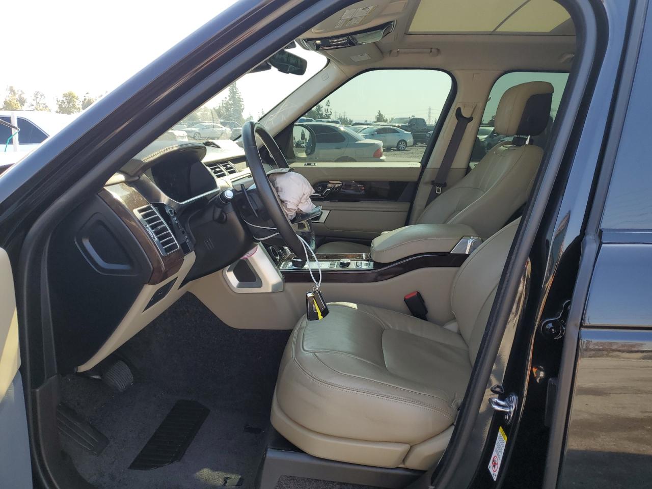 2020 Land Rover Range Rover VIN SALGR2SU9LA401487 Copart auction photo, front end damage thumbnail 7