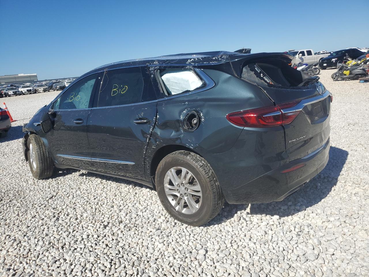 2020 Buick Enclave VIN 5GAERBKW7LJ100525 Copart auction photo, rollover damage thumbnail 2