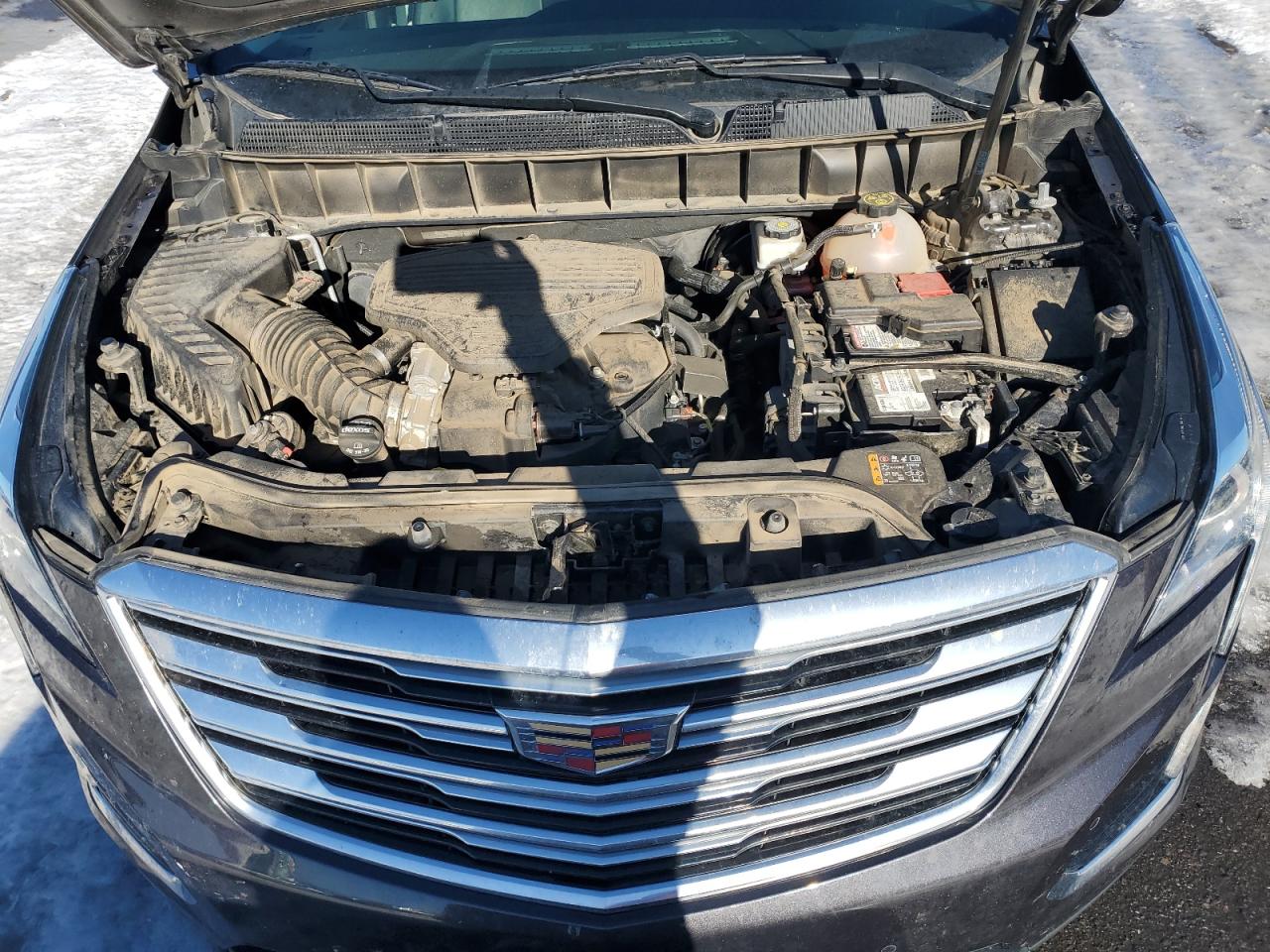 2019 Cadillac XT5 VIN 1GYKNDRS3KZ106425 Copart auction photo, side damage thumbnail 12