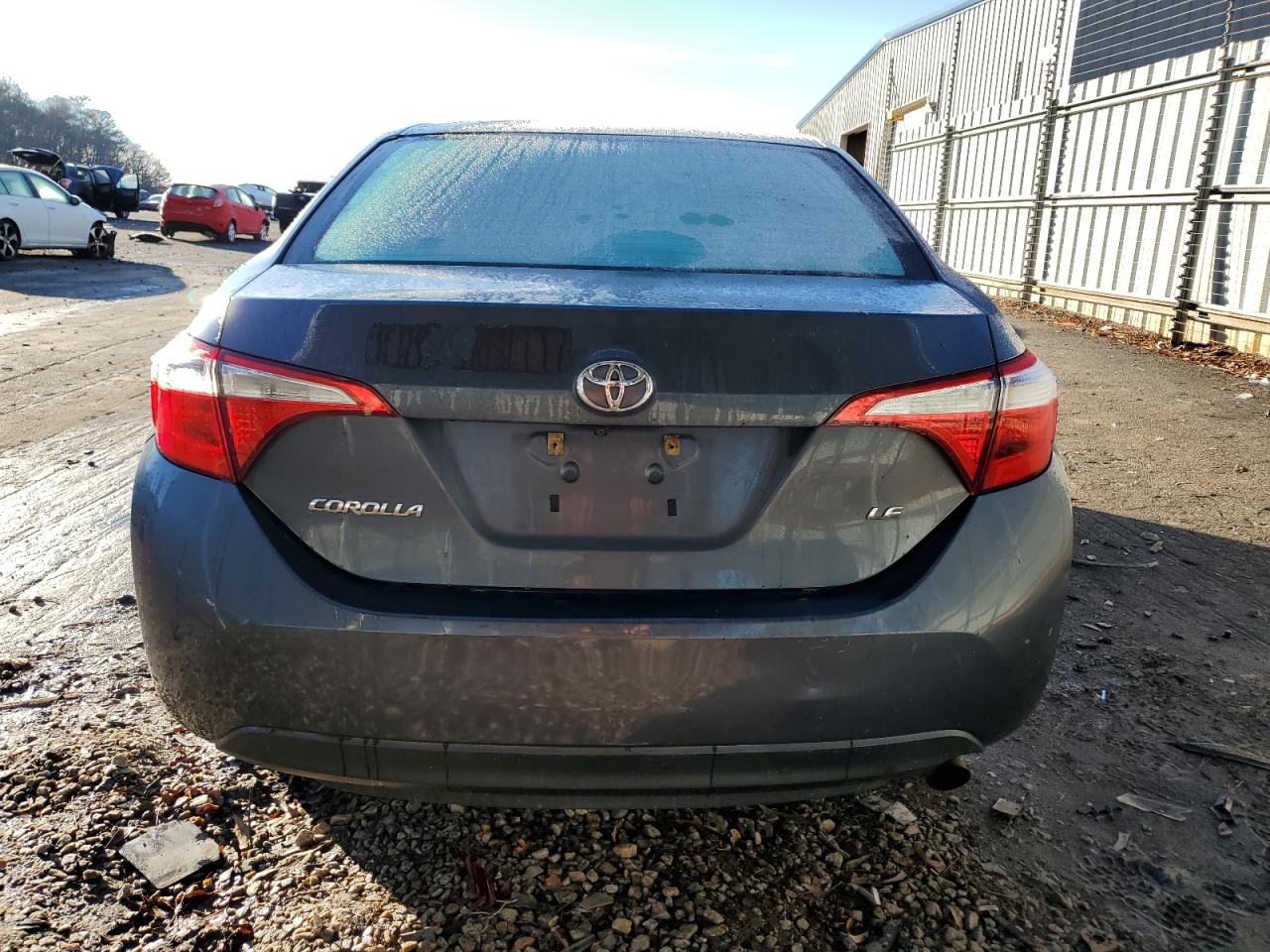 2016 Toyota Corolla VIN 2T1BURHE0GC718598 Copart auction photo, front end / side damage thumbnail 6