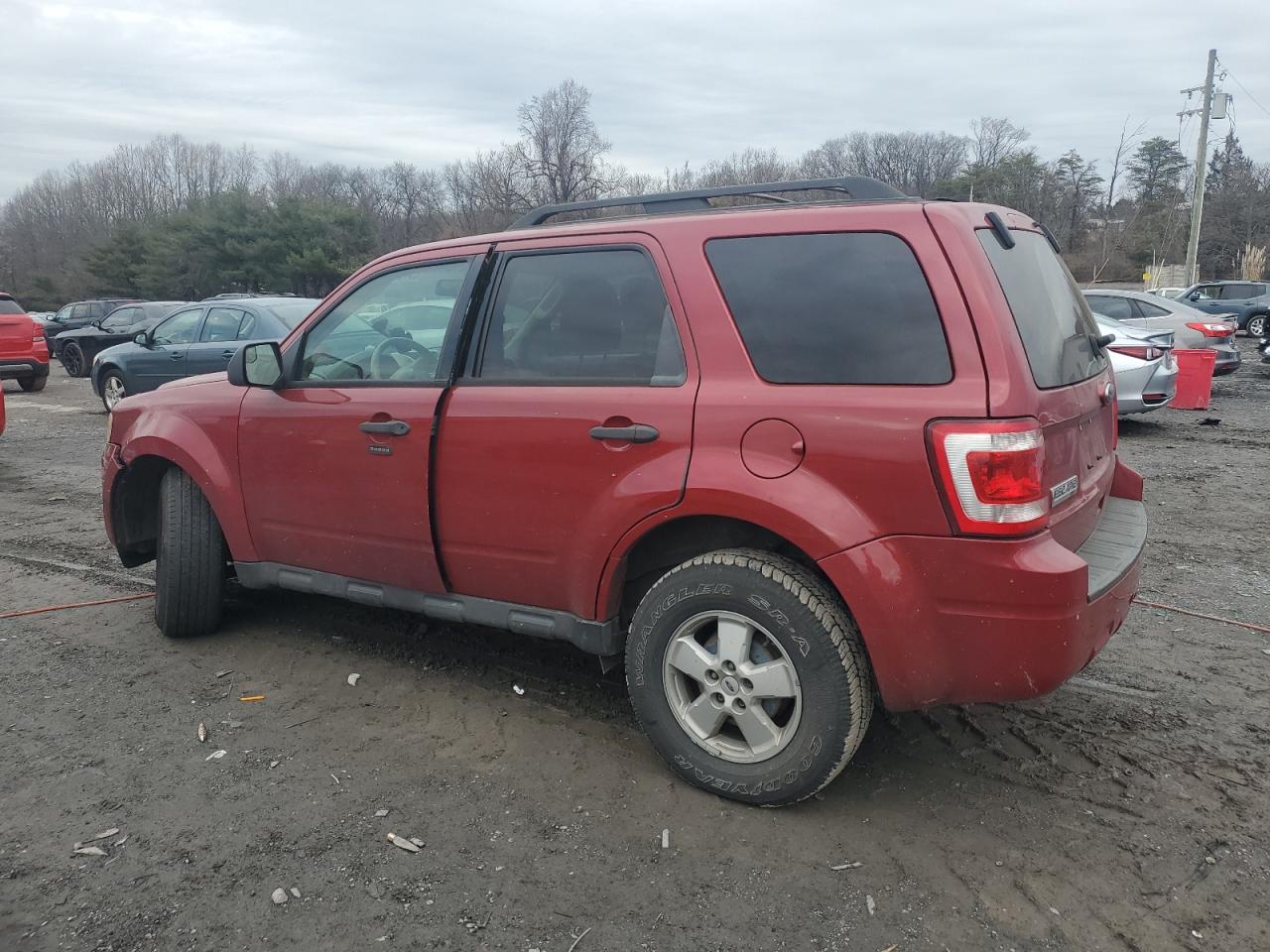 2010 Ford Escape VIN 1FMCU9D74AKC90791 Copart auction photo, front end damage thumbnail 2