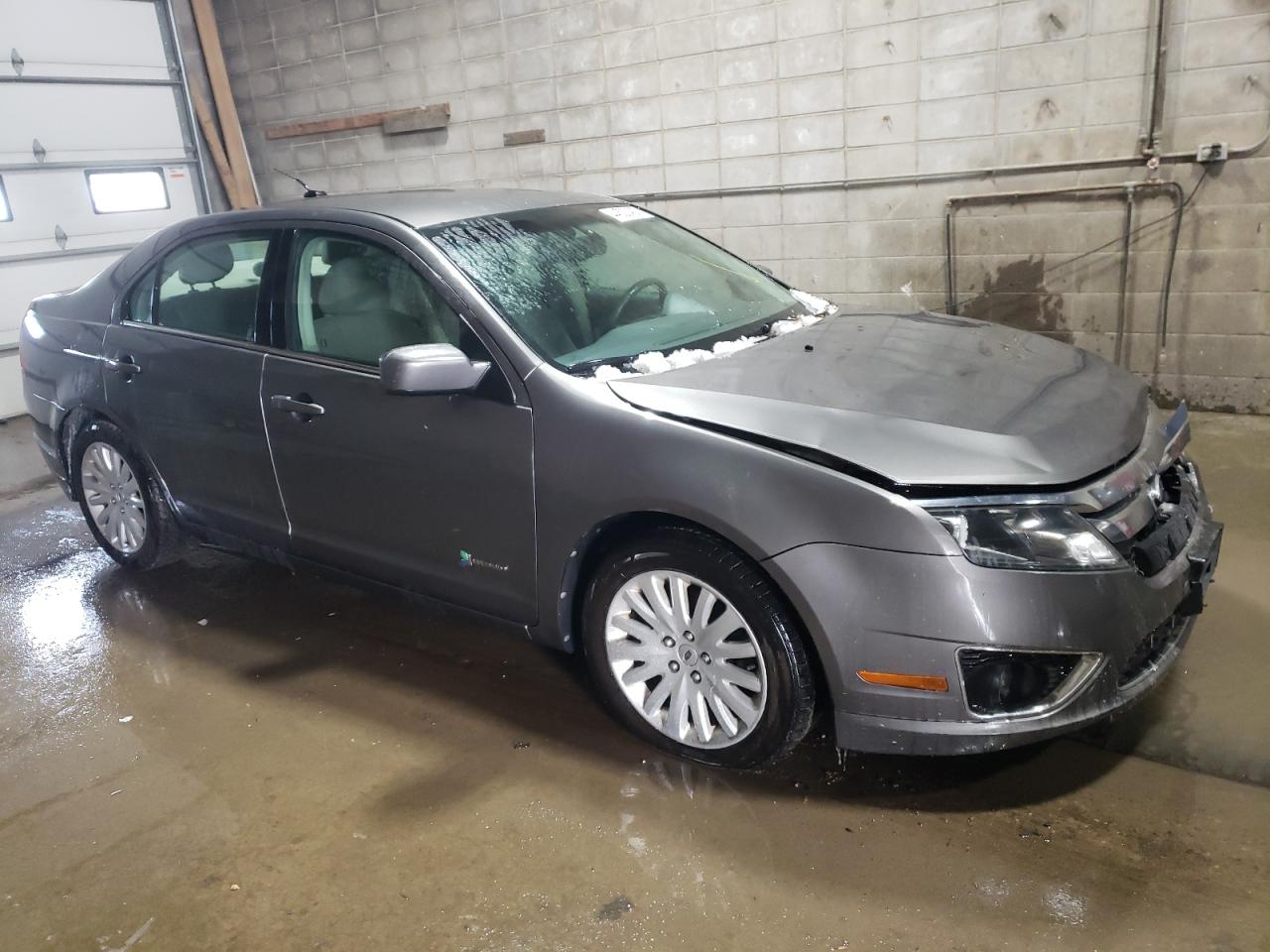 2011 Ford Fusion VIN 3FADP0L37BR145449 Copart auction photo, front end / side damage thumbnail 4