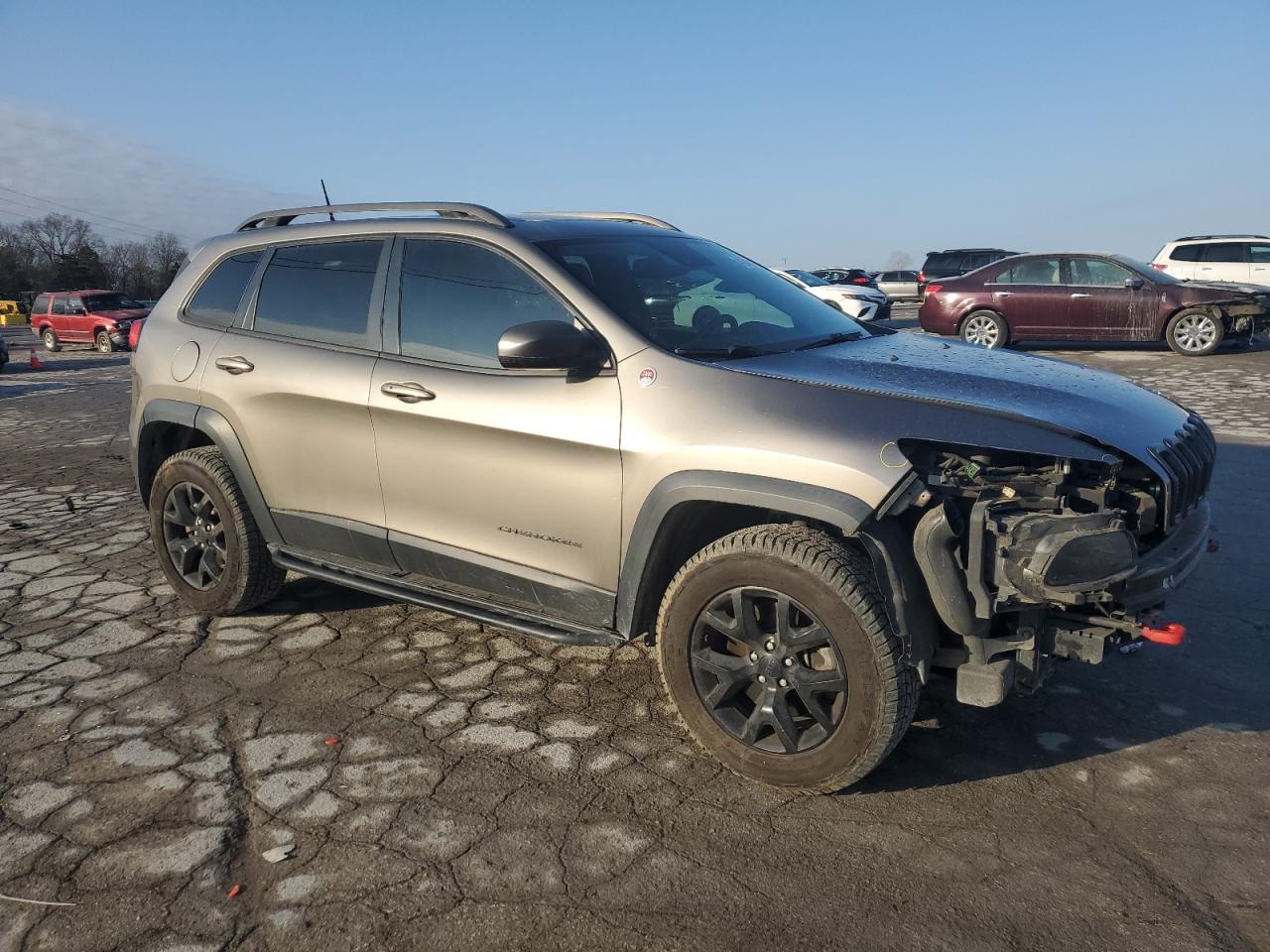 2016 Jeep Cherokee VIN 1C4PJMBS9GW234601 Copart auction photo, front end damage thumbnail 4