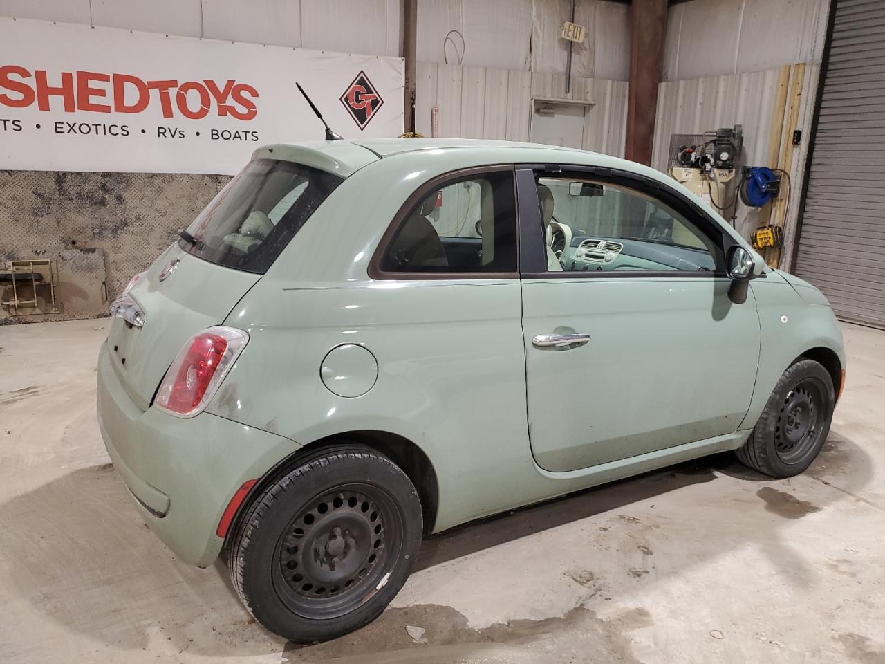 2012 Fiat 500 VIN 3C3CFFAR0CT169474 Copart auction photo, front end damage thumbnail 3