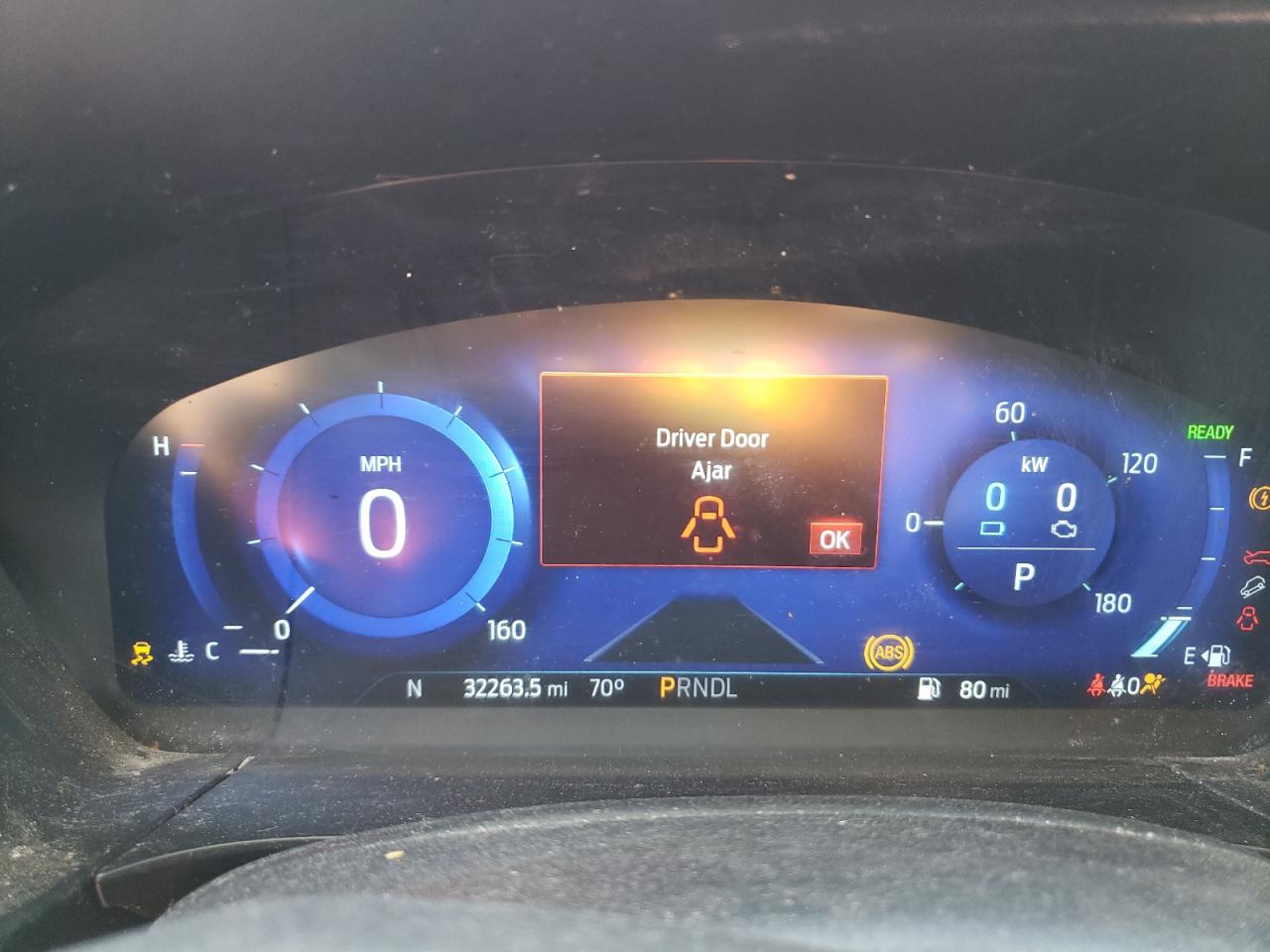 2020 Ford Escape VIN 1FMCU0BZXLUB75278 Copart auction photo, front end / hail damage thumbnail 9