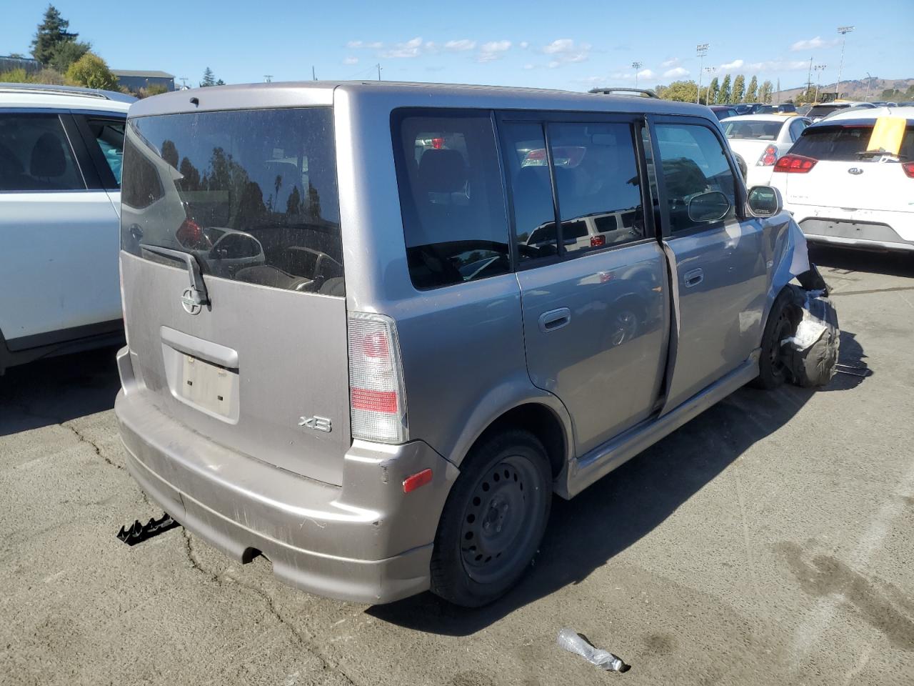 2006 Toyota xB VIN JTLKT324164054415 Copart auction photo, front end damage thumbnail 3