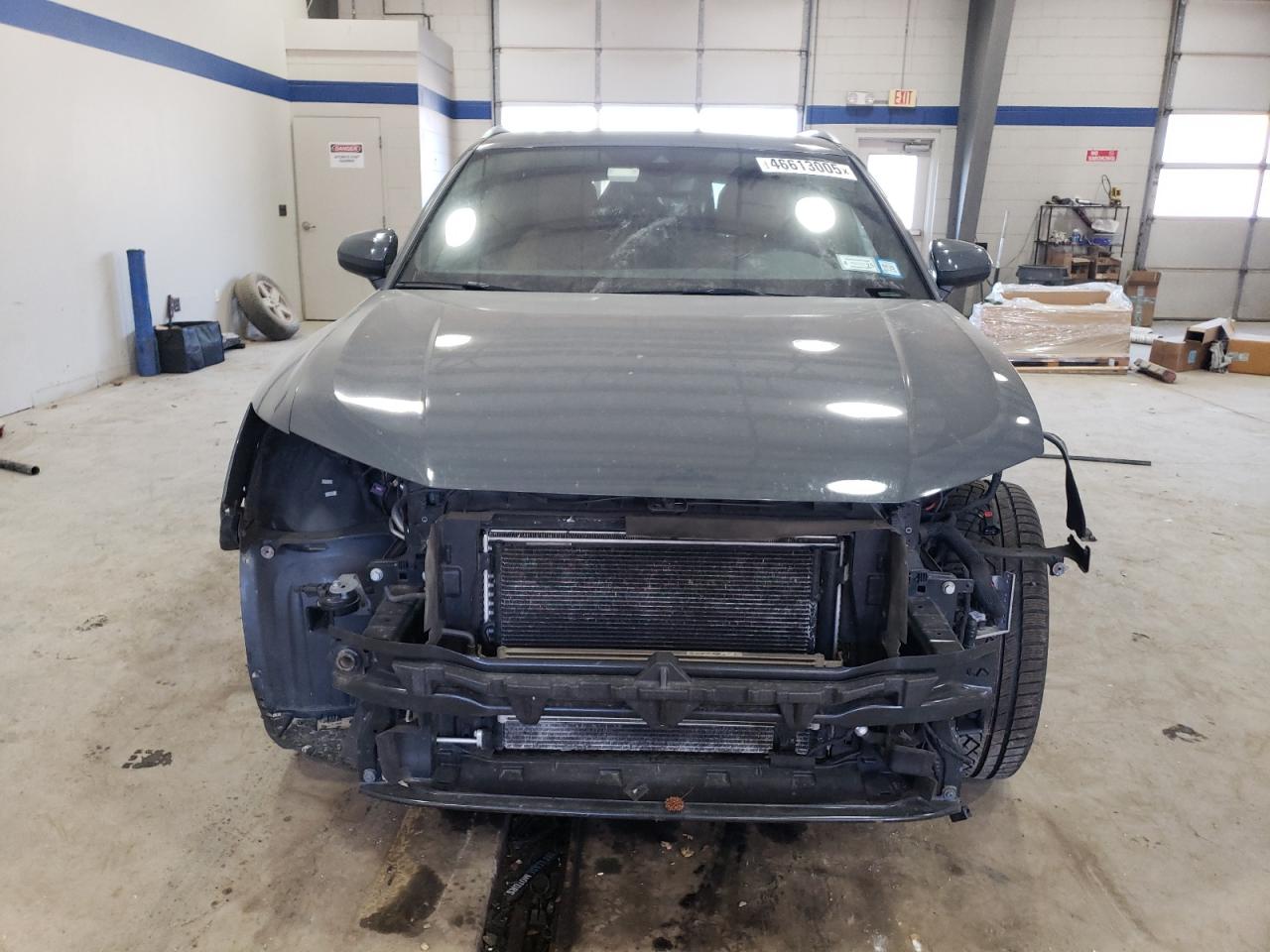 2020 Audi Q3 VIN WA1AECF32L1040520 Copart auction photo, front end / stripped damage thumbnail 5