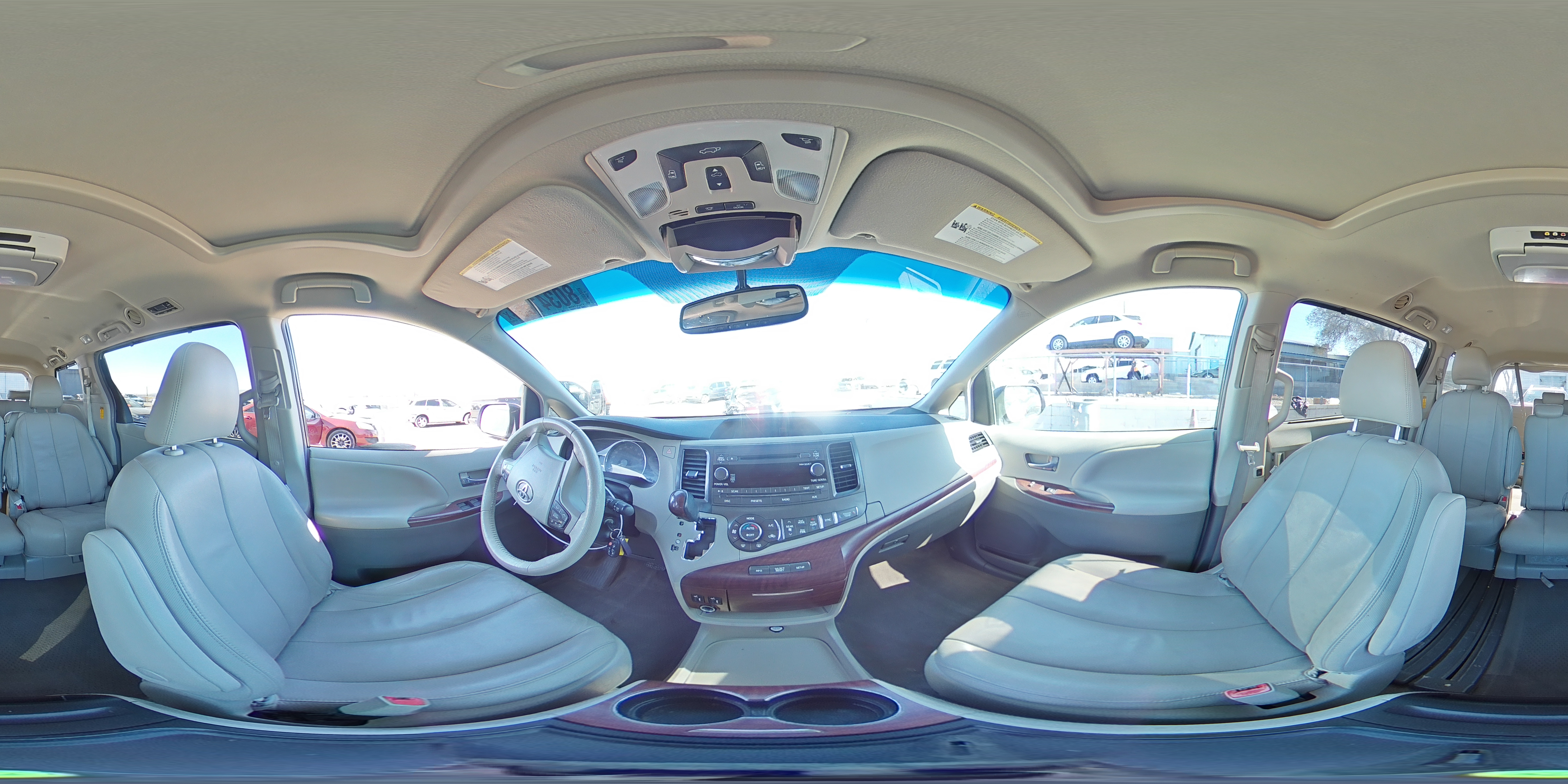 2014 Toyota Sienna VIN 5TDYK3DC8ES468114 Copart auction photo, rear end damage thumbnail 15