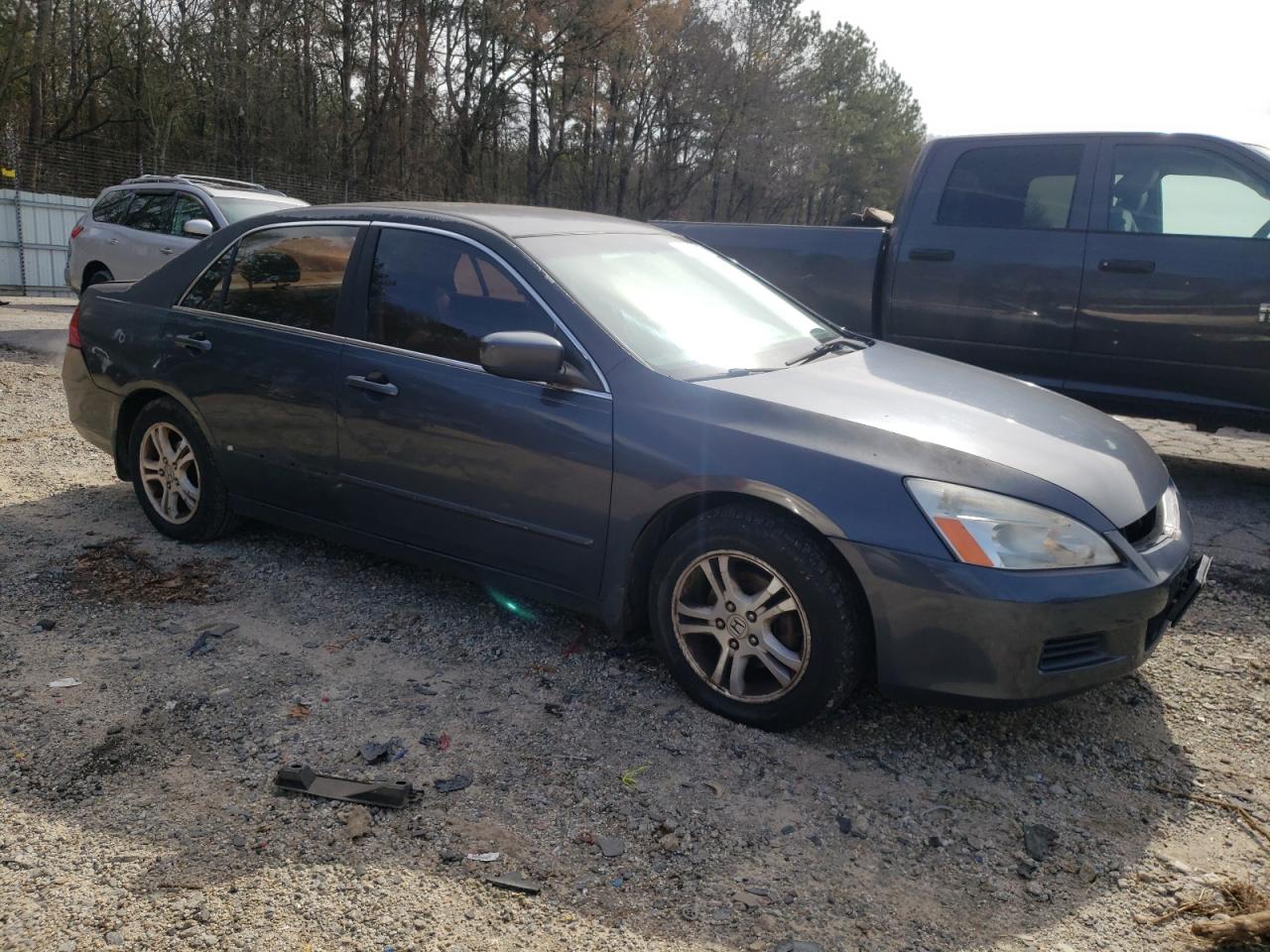 2007 Honda Accord VIN 1HGCM55377A048246 Copart auction photo, front end damage thumbnail 4