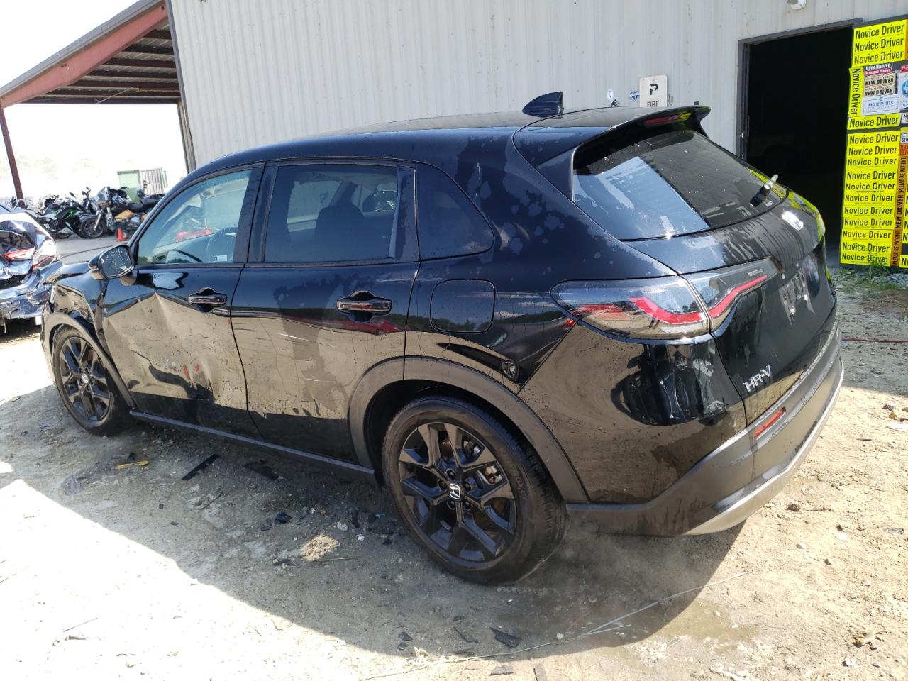 2023 Honda HR-V VIN 3CZRZ2H50PM734177 Copart auction photo, side damage thumbnail 2