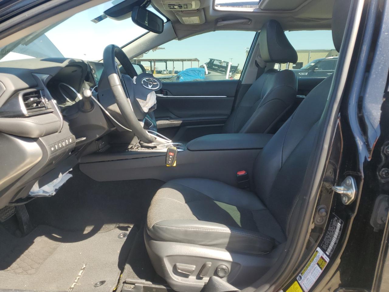2021 Toyota Camry VIN 4T1F31AK1MU549465 Copart auction photo, front end / hail damage thumbnail 7