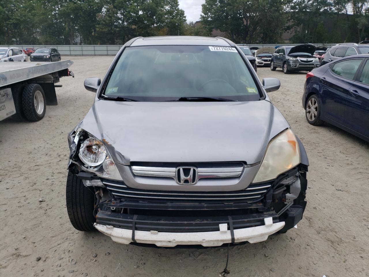 2008 Honda CR-V VIN JHLRE48758C068745 Copart auction photo, front end / minor dent/scratches damage thumbnail 5