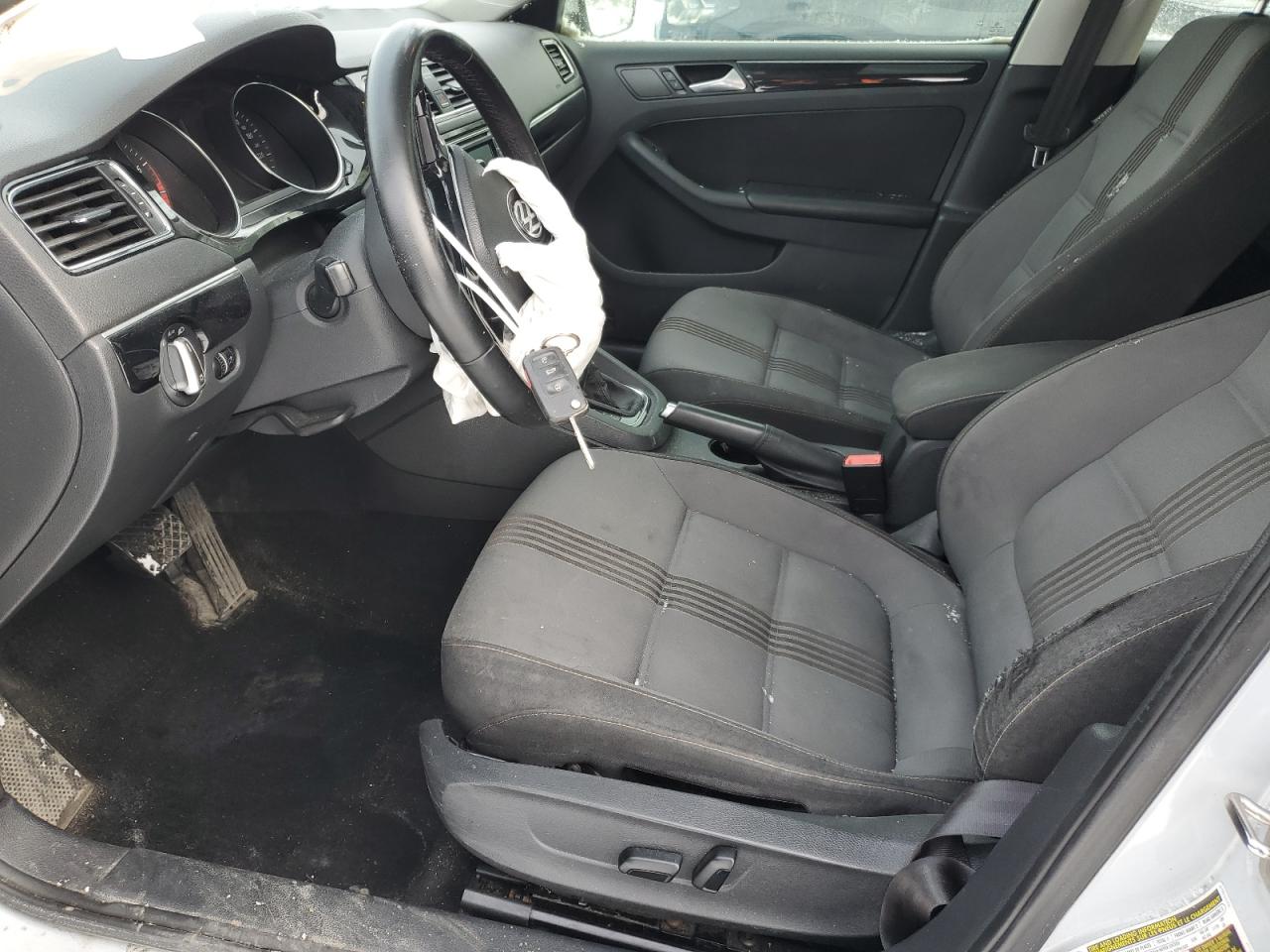 2017 Volkswagen Jetta VIN 3VWDB7AJ5HM278524 Copart auction photo, front end / side damage thumbnail 7