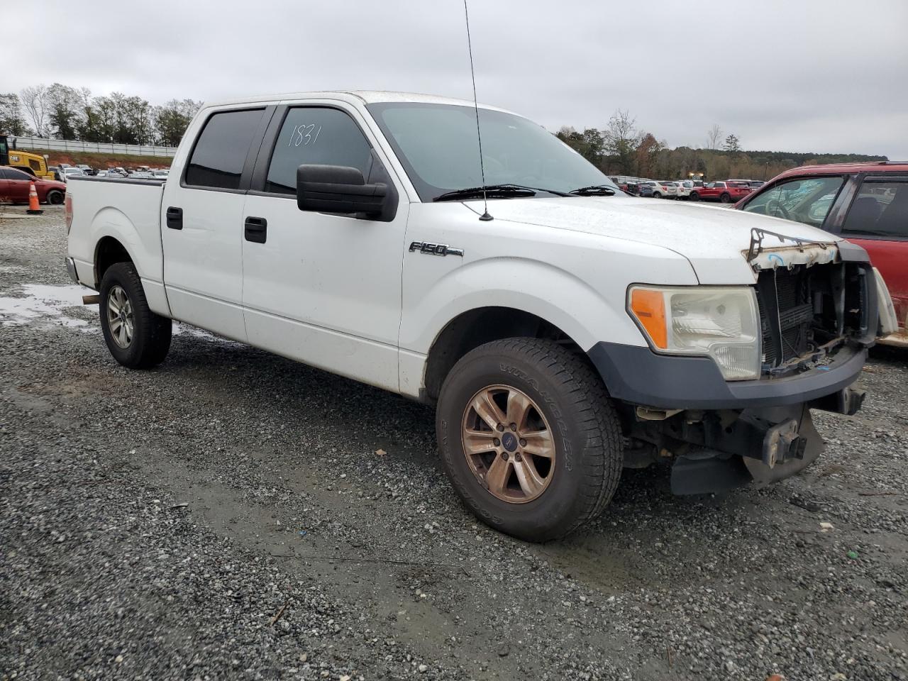 2013 Ford F-150 VIN 1FTFW1CF5DKE52289 Copart auction photo, front end damage thumbnail 4