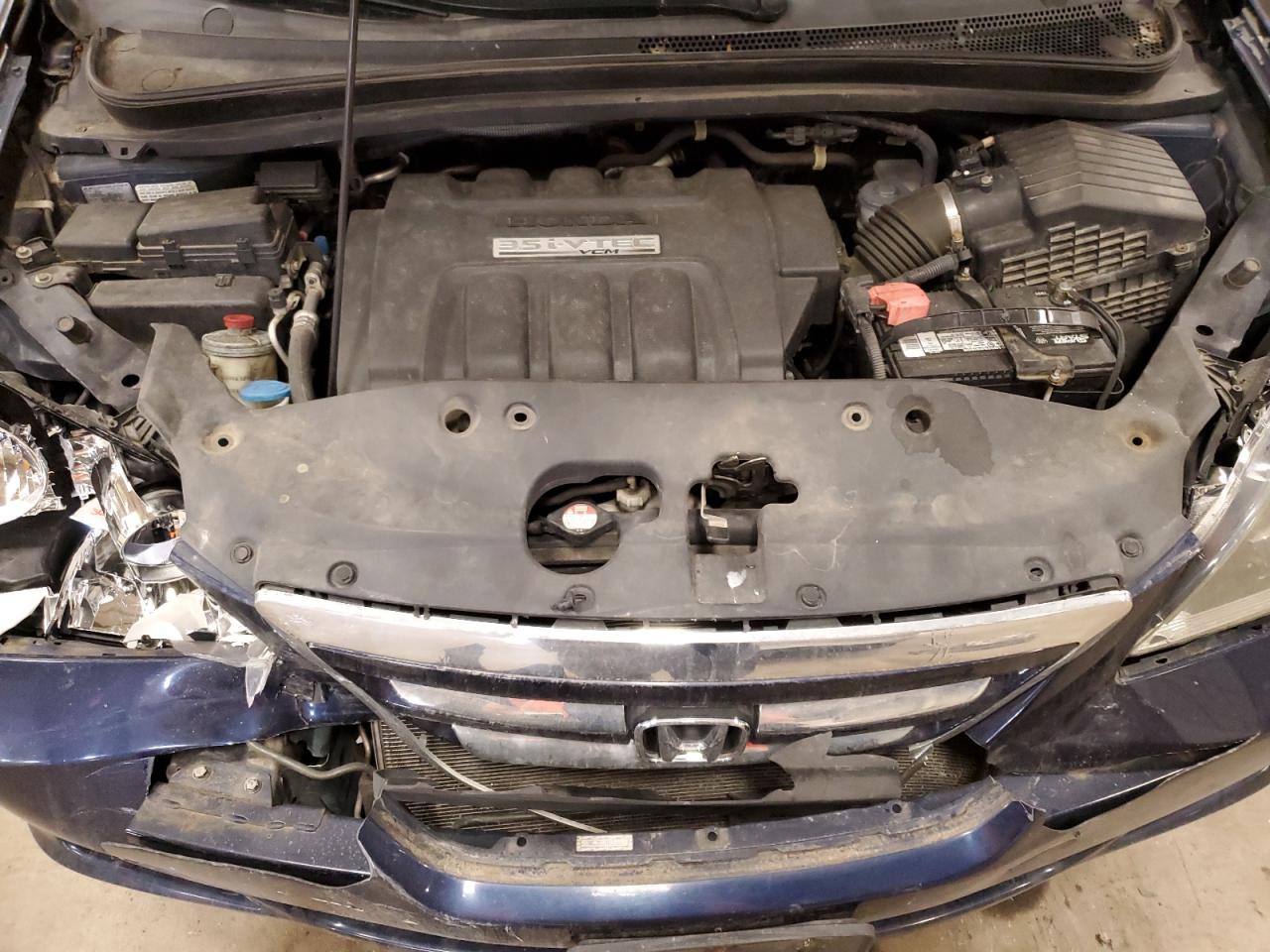 2007 Honda Odyssey VIN 5FNRL38737B010616 Copart auction photo, front end / rear end damage thumbnail 12