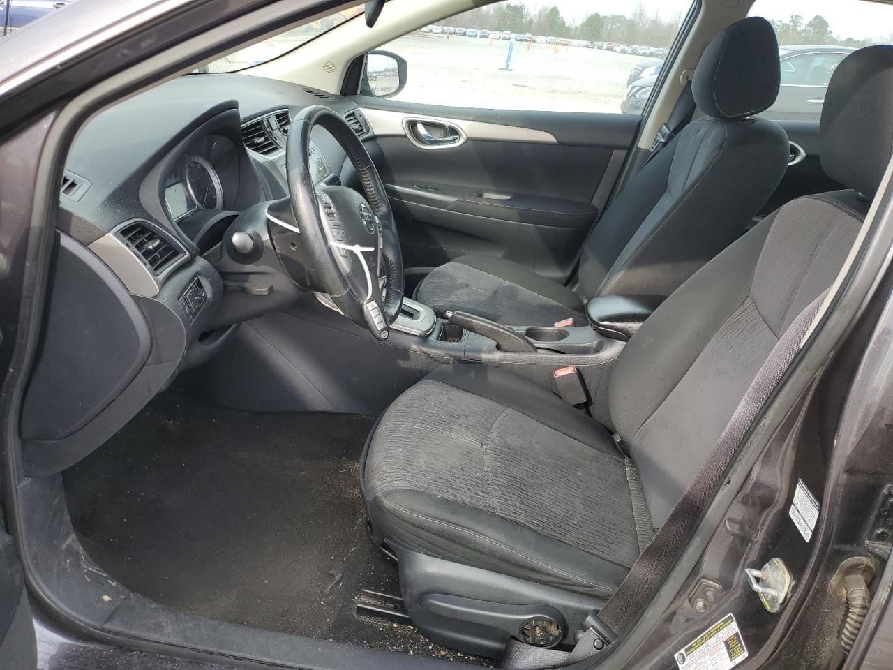2014 Nissan Sentra VIN 3N1AB7AP4EY281254 Copart auction photo, front end damage thumbnail 7