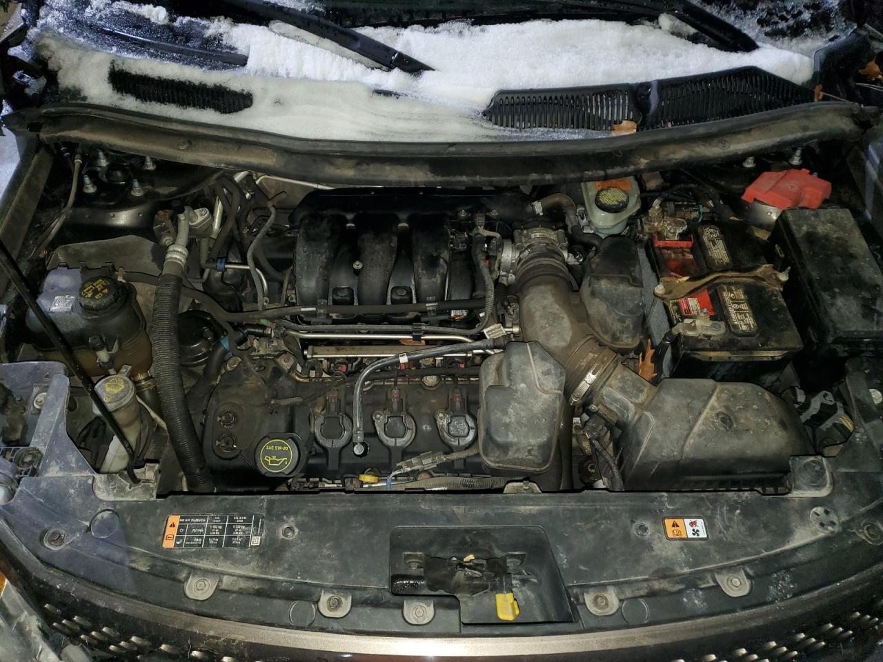 2015 Ford Explorer VIN 1FM5K8F85FGB48751 Copart auction photo, front end damage thumbnail 12